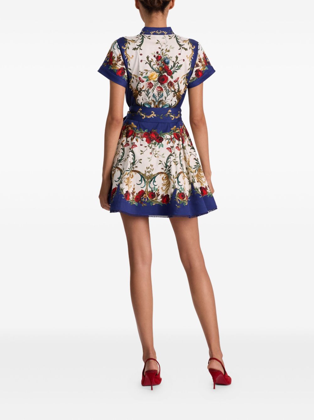 Alice + Olivia Dresses Blue CC511P22514D439 (alice + olivia / ワンピース・ドレス・オールインワン ) | alice + olivia (アリス アンド オリビア)(2)