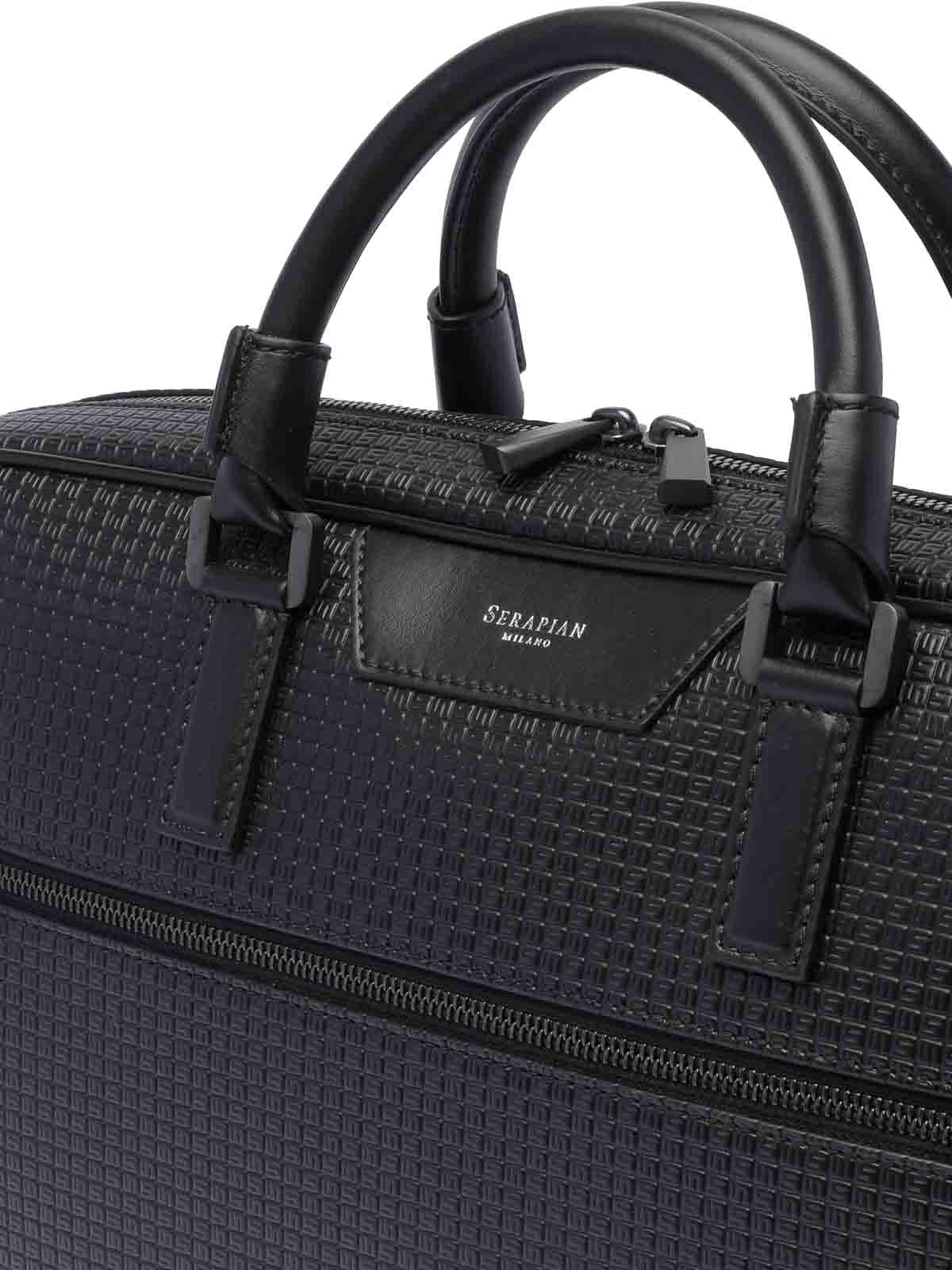 briefcase SRSTSMLL692940ICG2 (SERAPIAN / ビジネス・トラベルバッグ ) | SERAPIAN (セラピアン)(3)