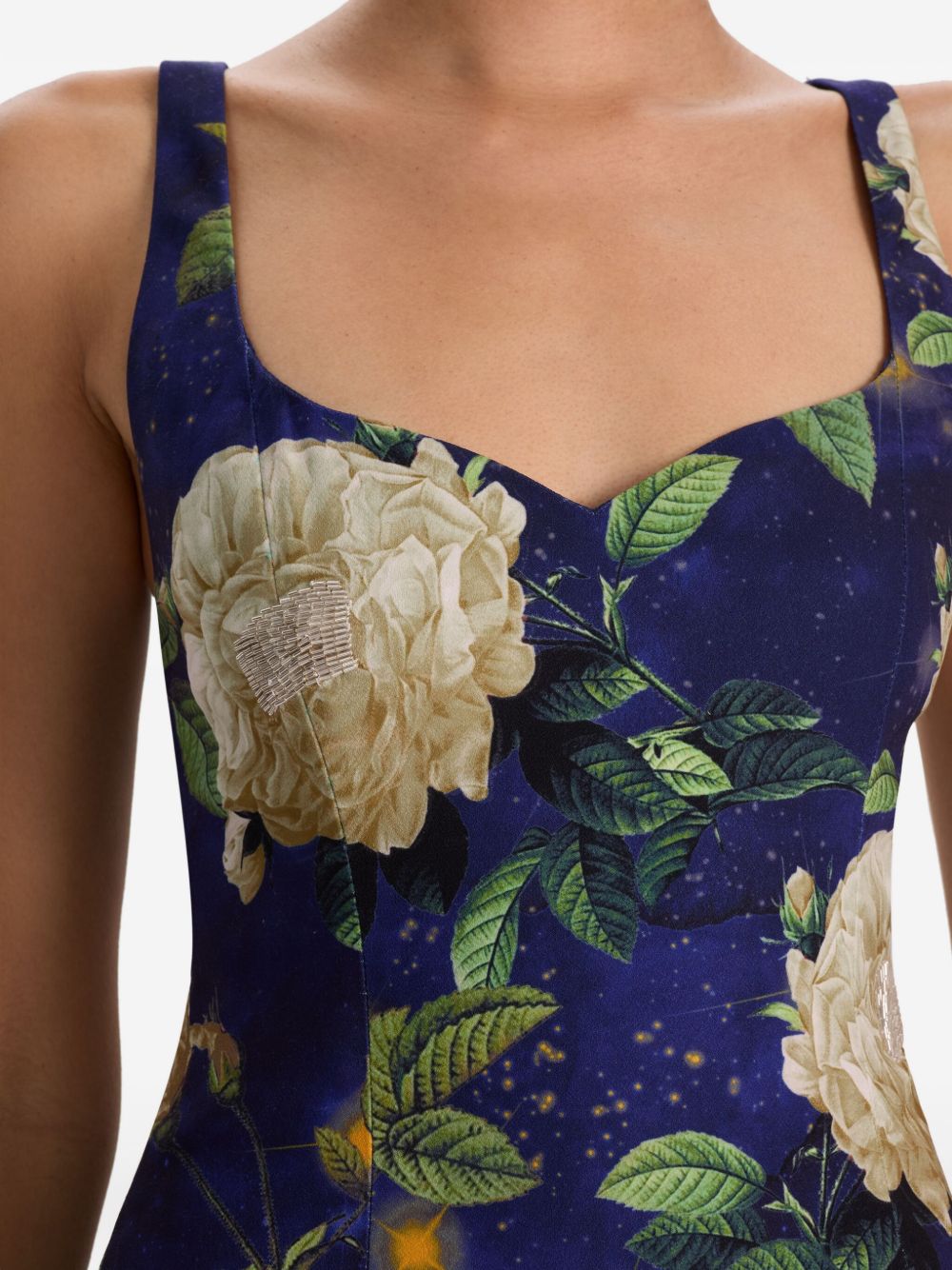 Alice + Olivia Dresses Blue CC511E05524E439 (alice + olivia / ワンピース・ドレス・オールインワン ) | alice + olivia (アリス アンド オリビア)(3)