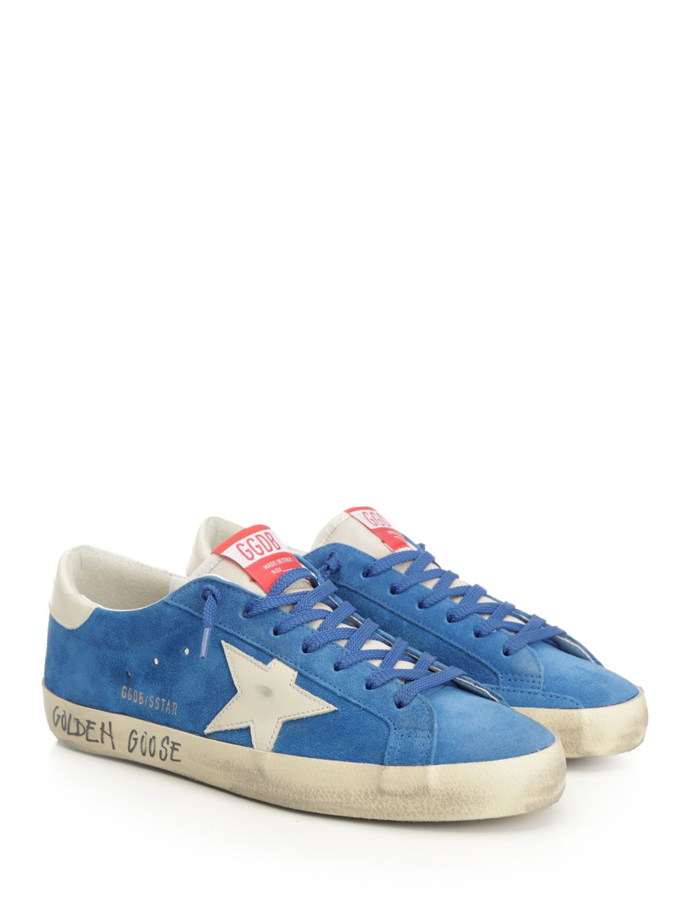 SUPER STAR SUEDE UPPER AND TOE NYLON TONGUE LEATHER STAR AND HEEL GMF00101F00811650749 (Golden Goose / スニーカー ) | Golden Goose (ゴールデングース)(1)
