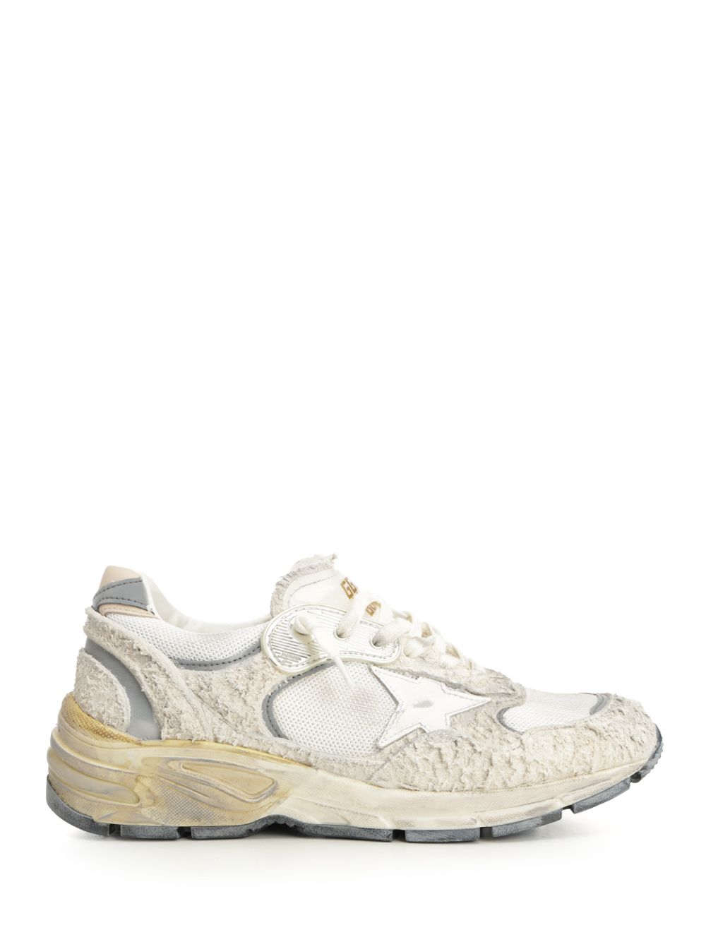 RUNNING DAD NEW NET AND SUEDE UPPER LEATHER STAR AND HEEL SUEDE SPUR GWF00884F00215680185 (Golden Goose / スニーカー ) | Golden Goose (ゴールデングース)