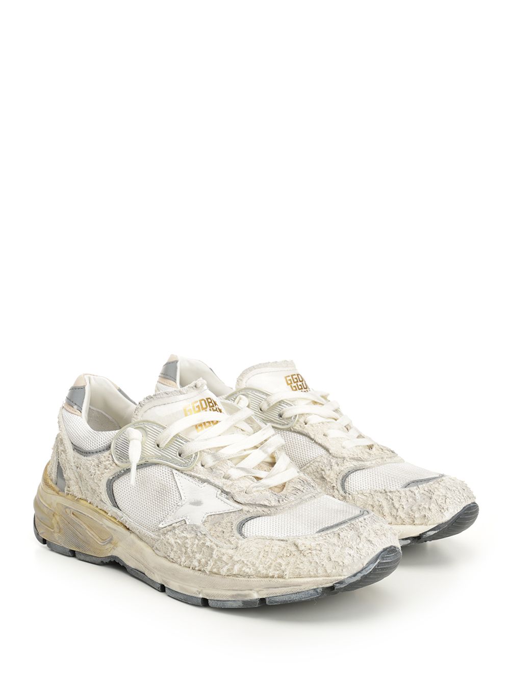 RUNNING DAD NEW NET AND SUEDE UPPER LEATHER STAR AND HEEL SUEDE SPUR GWF00884F00215680185 (Golden Goose / スニーカー ) | Golden Goose (ゴールデングース)(1)