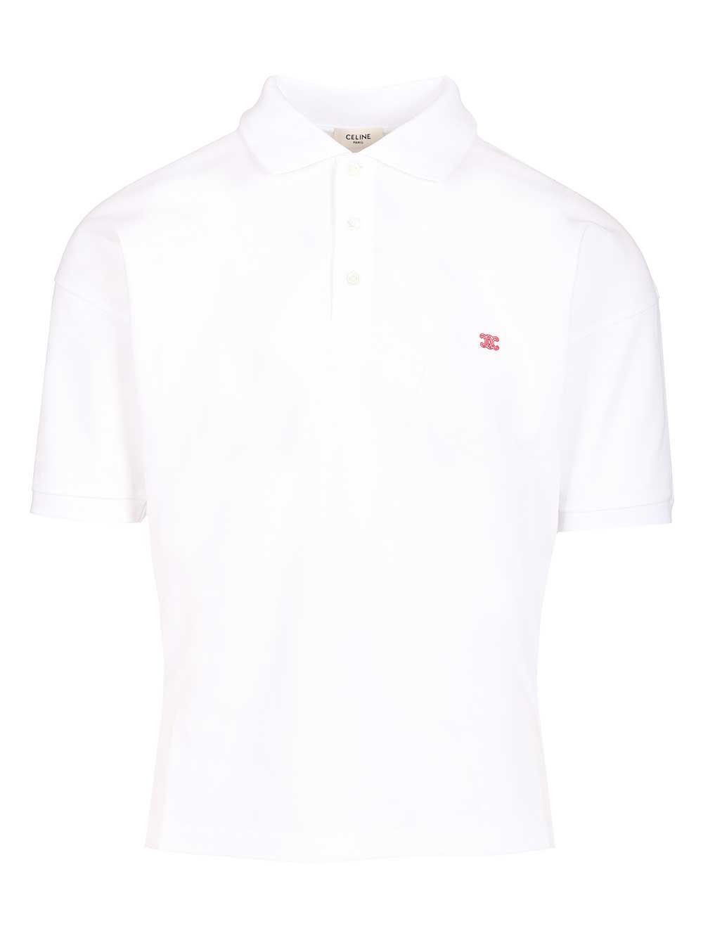 POLO SHIRT PIQUE COTTON JERSEY RX0EV2L55GDJ2 (CELINE / ポロシャツ ) | CELINE (セリーヌ)