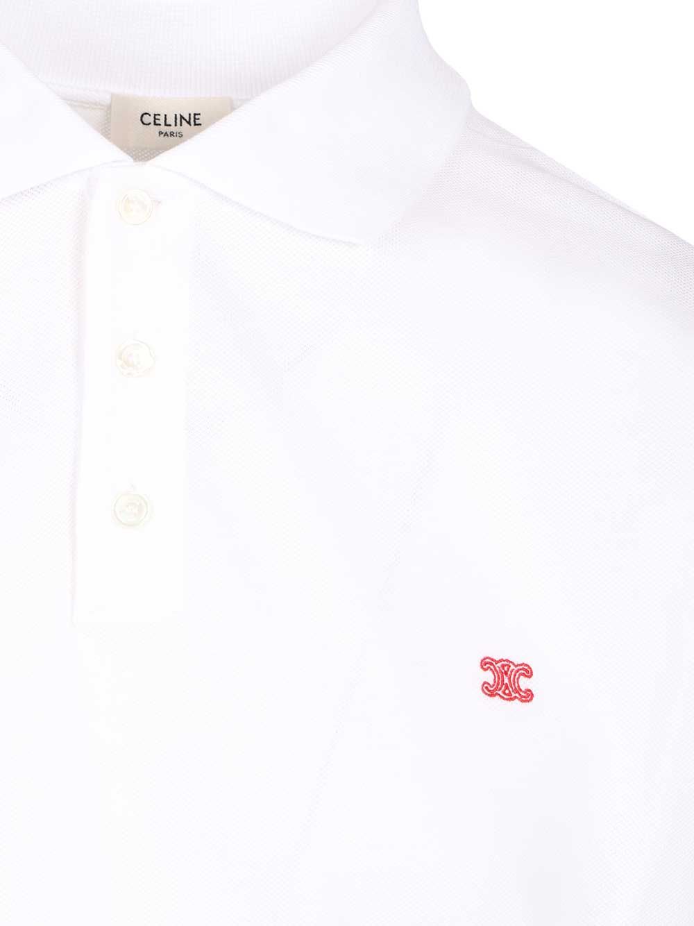 POLO SHIRT PIQUE COTTON JERSEY RX0EV2L55GDJ2 (CELINE / ポロシャツ ) | CELINE (セリーヌ)(2)