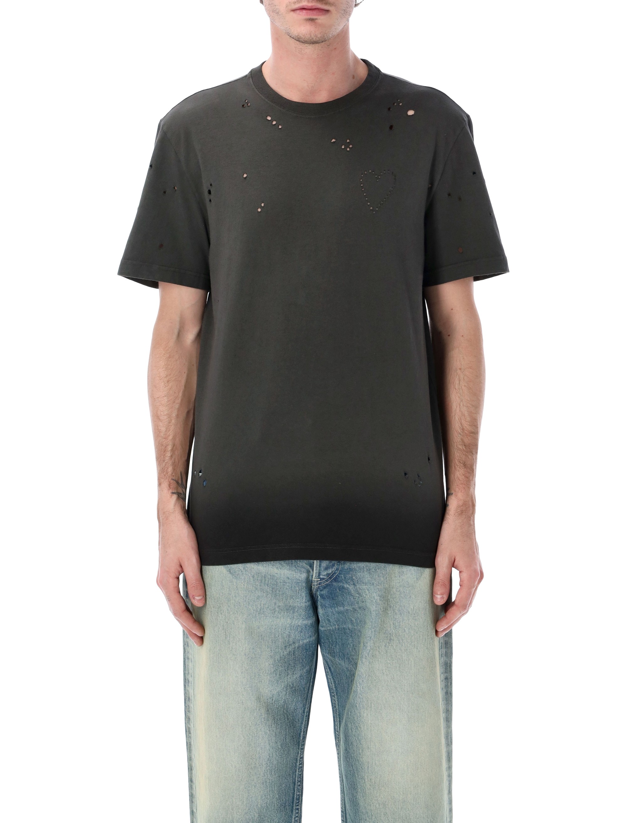 Golden Goose T-shirts and Polos Anthracite GMP01220P00236360318 (Golden Goose / Tシャツ・カットソー ) | Golden Goose (ゴールデングース)