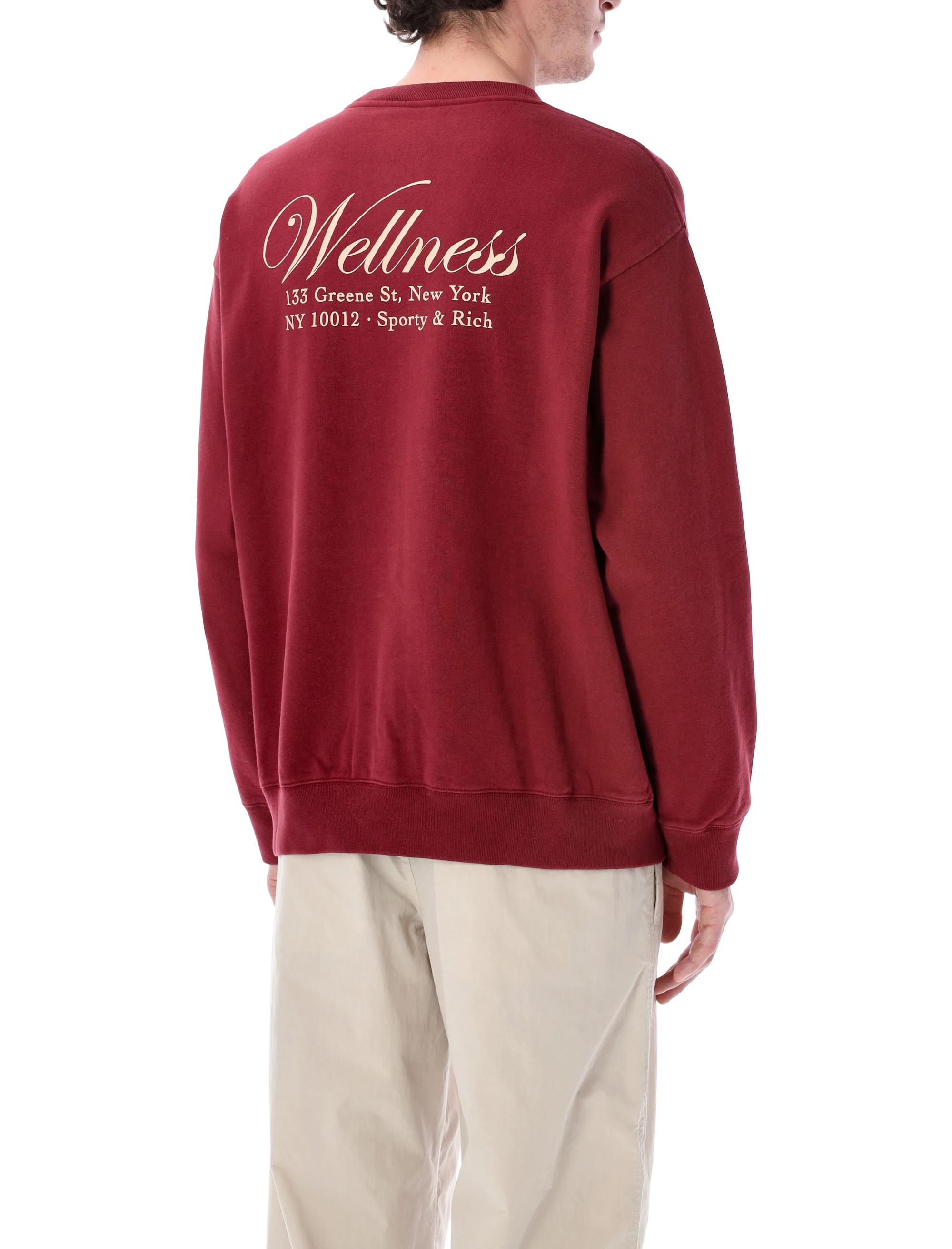 SPORTY & RICH Clothing.... ST07162083RE10MERLOT (Sporty & Rich / スウェット・フーディー ) | Sporty & Rich (スポーティアンドリッチ)(1)