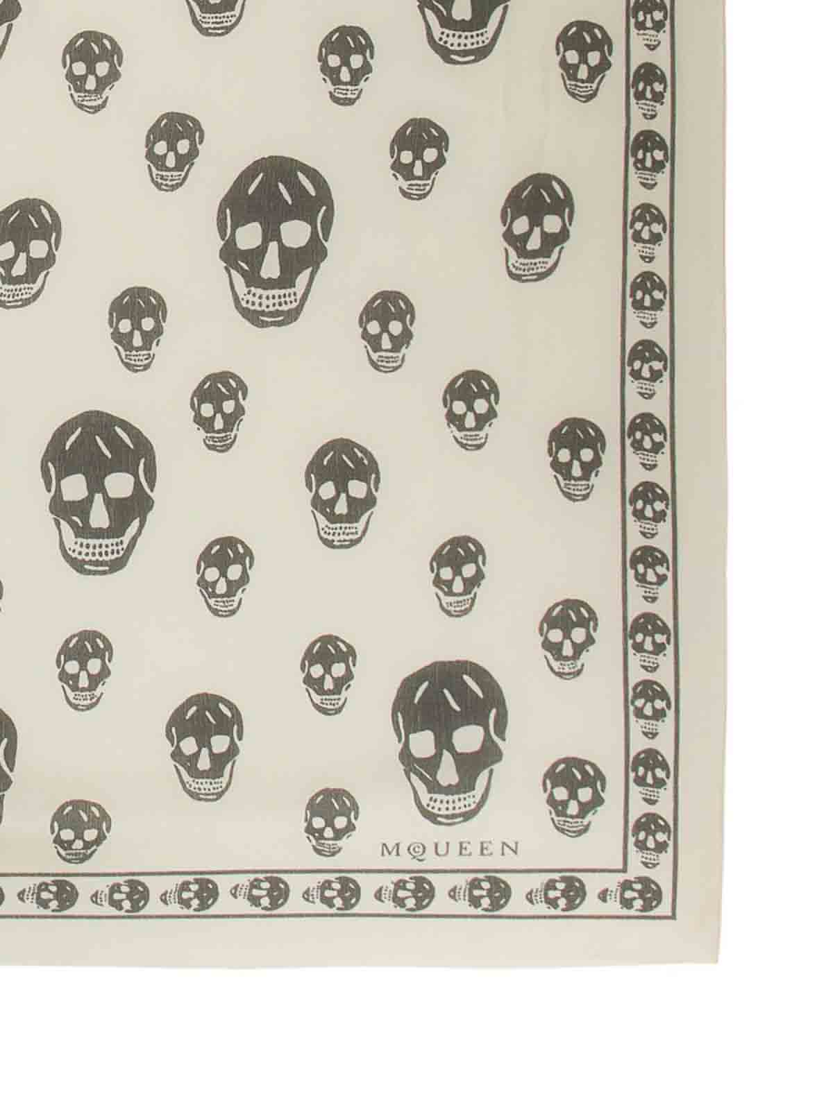 Skull Scarf 8078893052Q9260 (Alexander McQUEEN / スカーフ・マフラー ) | Alexander McQUEEN (アレキサンダー・マックイーン)(1)