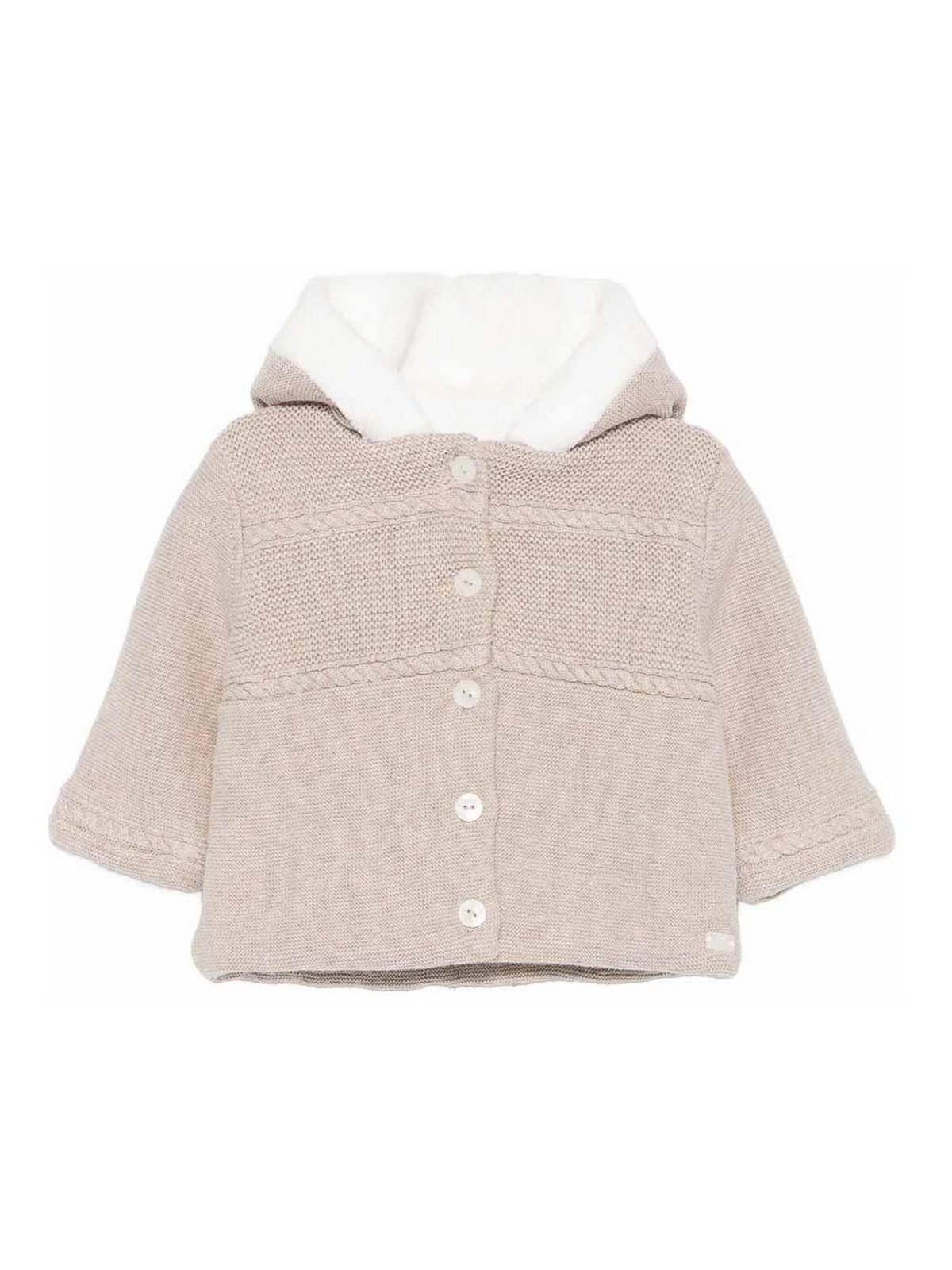 Coat With Fur CB4000016 (Tartine et Chocolat / コート ) | Tartine et Chocolat (タルティーヌ エ ショコラ)