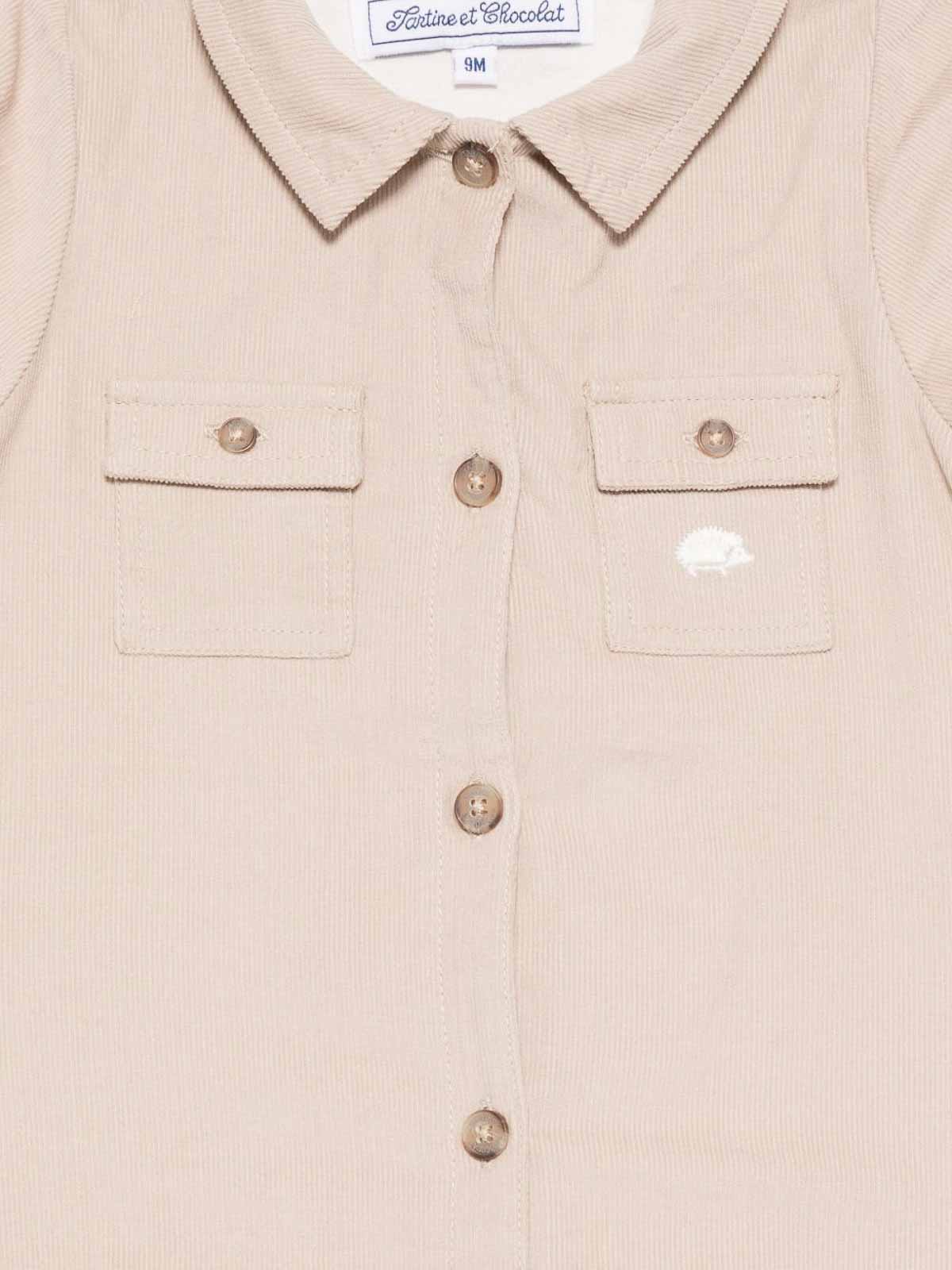 Onesie With Embroidery TZ320011724H (Tartine et Chocolat / ワンピース・ドレス・オールインワン ) | Tartine et Chocolat (タルティーヌ エ ショコラ)(2)