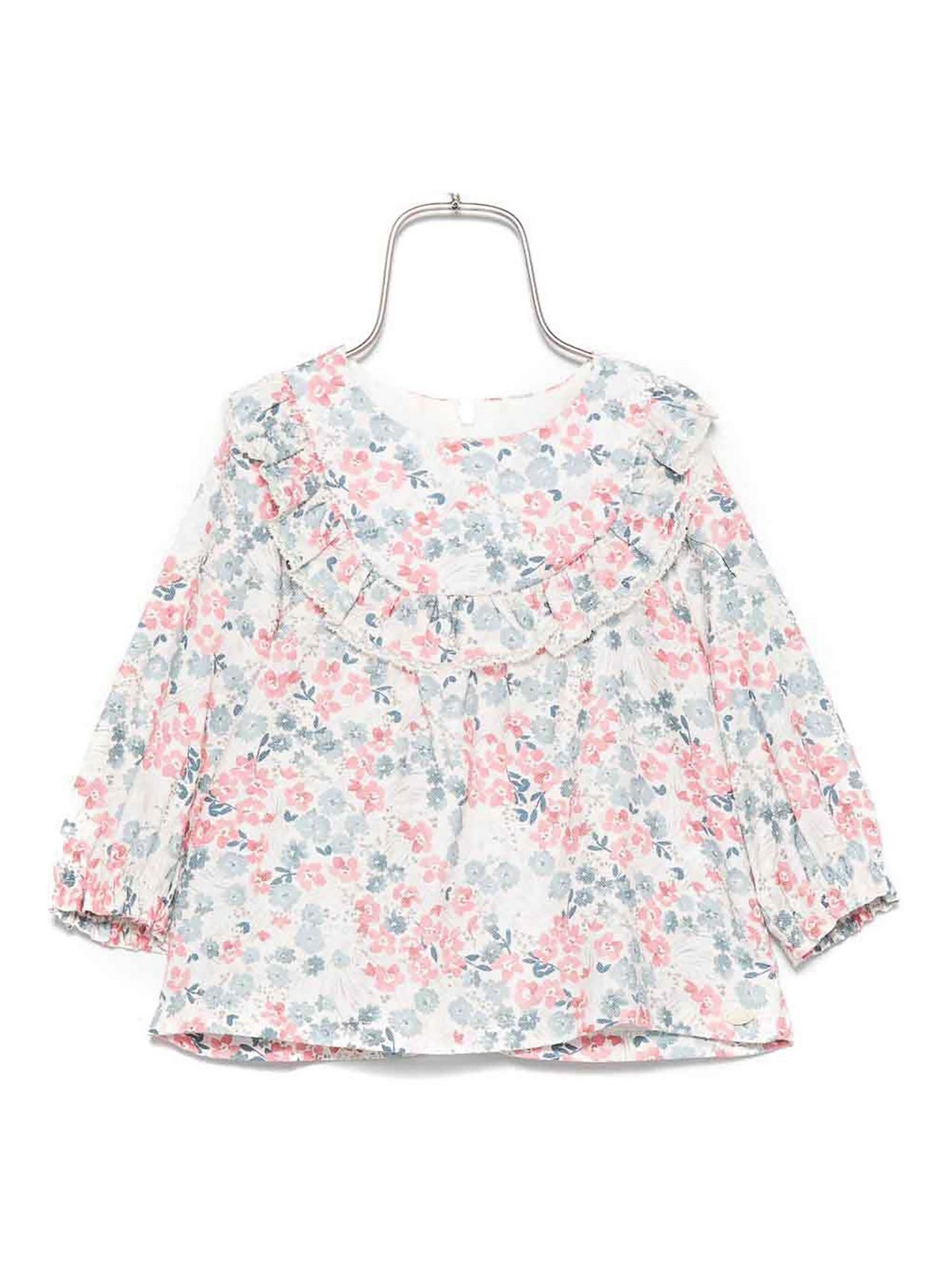 Floral Shirt TZ120413524H (Tartine et Chocolat / シャツ・ブラウス ) | Tartine et Chocolat (タルティーヌ エ ショコラ)