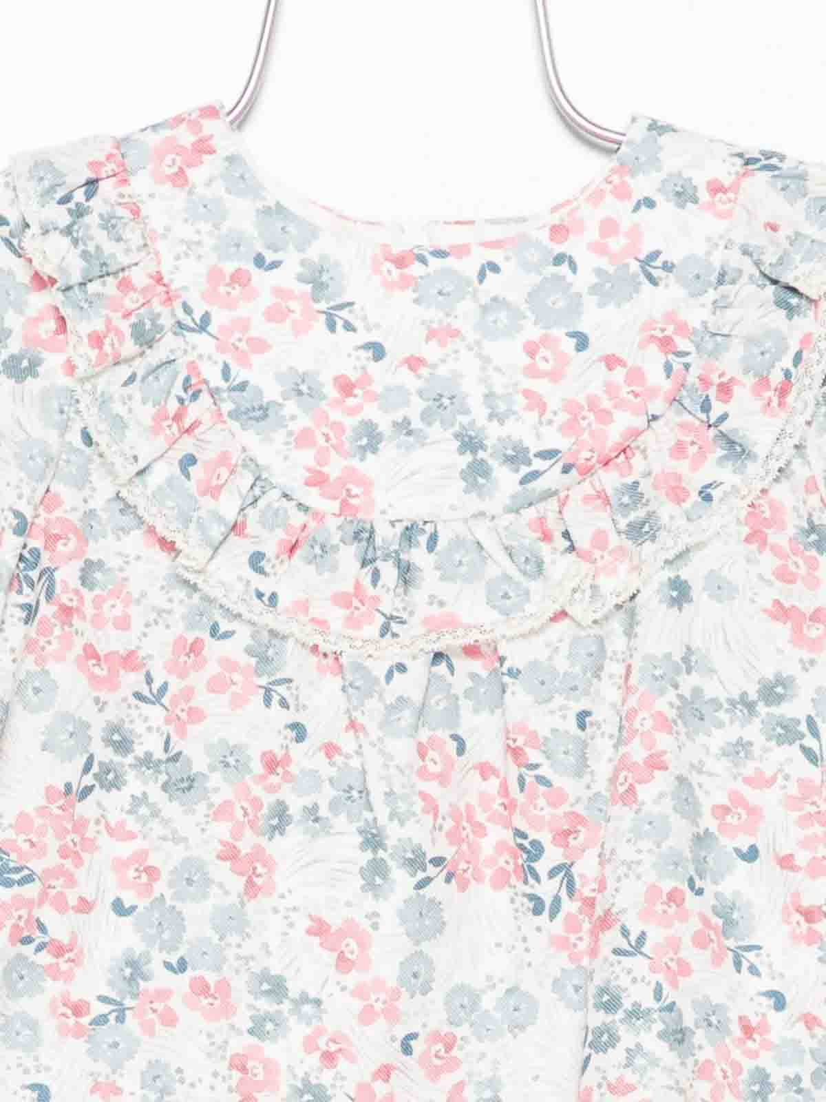 Floral Shirt TZ120413524H (Tartine et Chocolat / シャツ・ブラウス ) | Tartine et Chocolat (タルティーヌ エ ショコラ)(2)