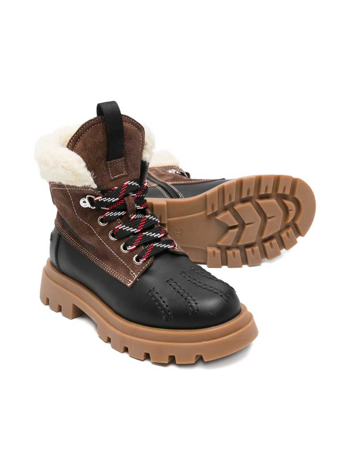 Amphibians With Synthetic Fur 815351 (Dsquared2 / ブーツ ) | Dsquared2 (ディースクエアード)(1)