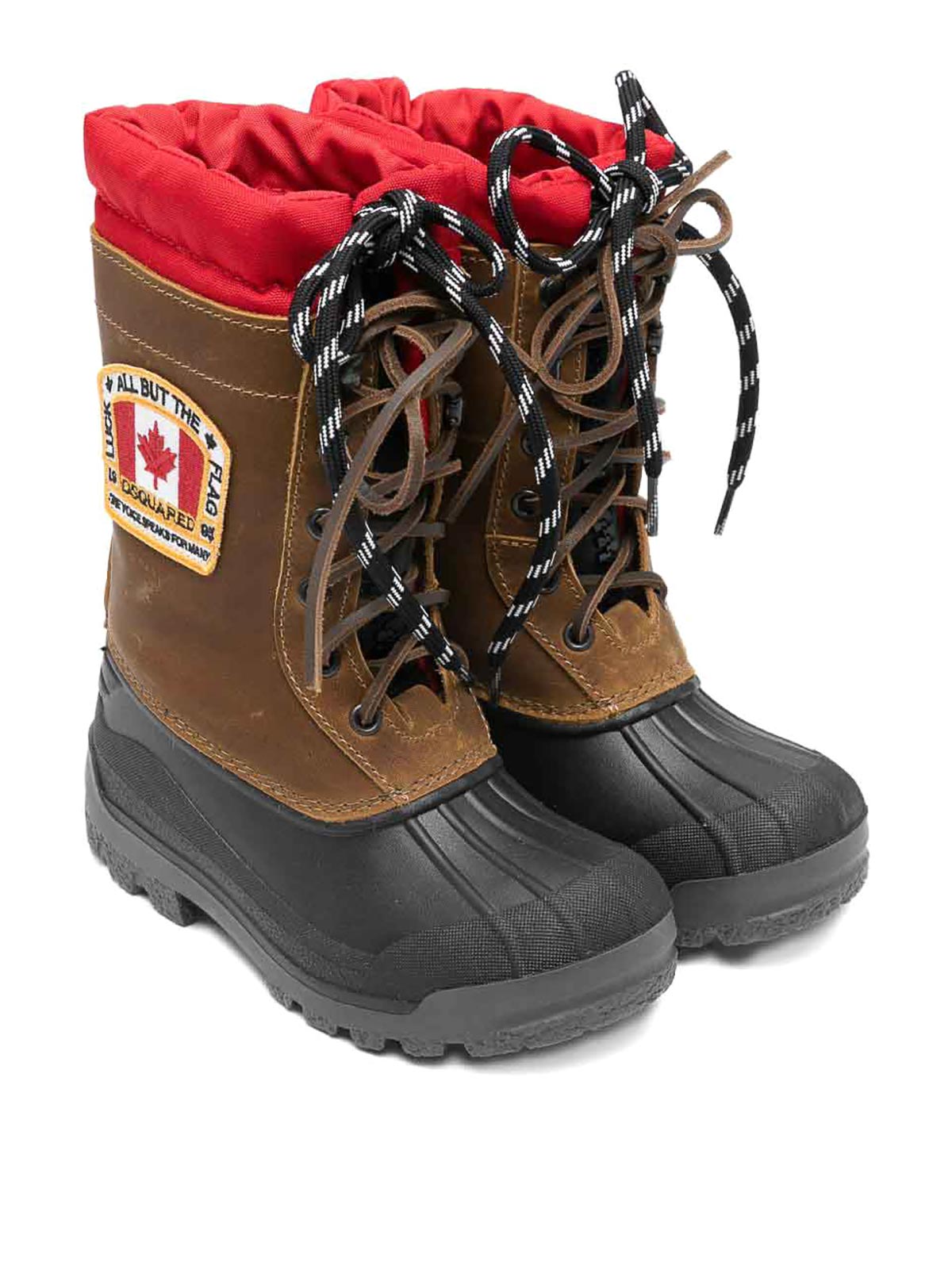 Boots With Application 815481 (Dsquared2 / ブーツ ) | Dsquared2 (ディースクエアード)