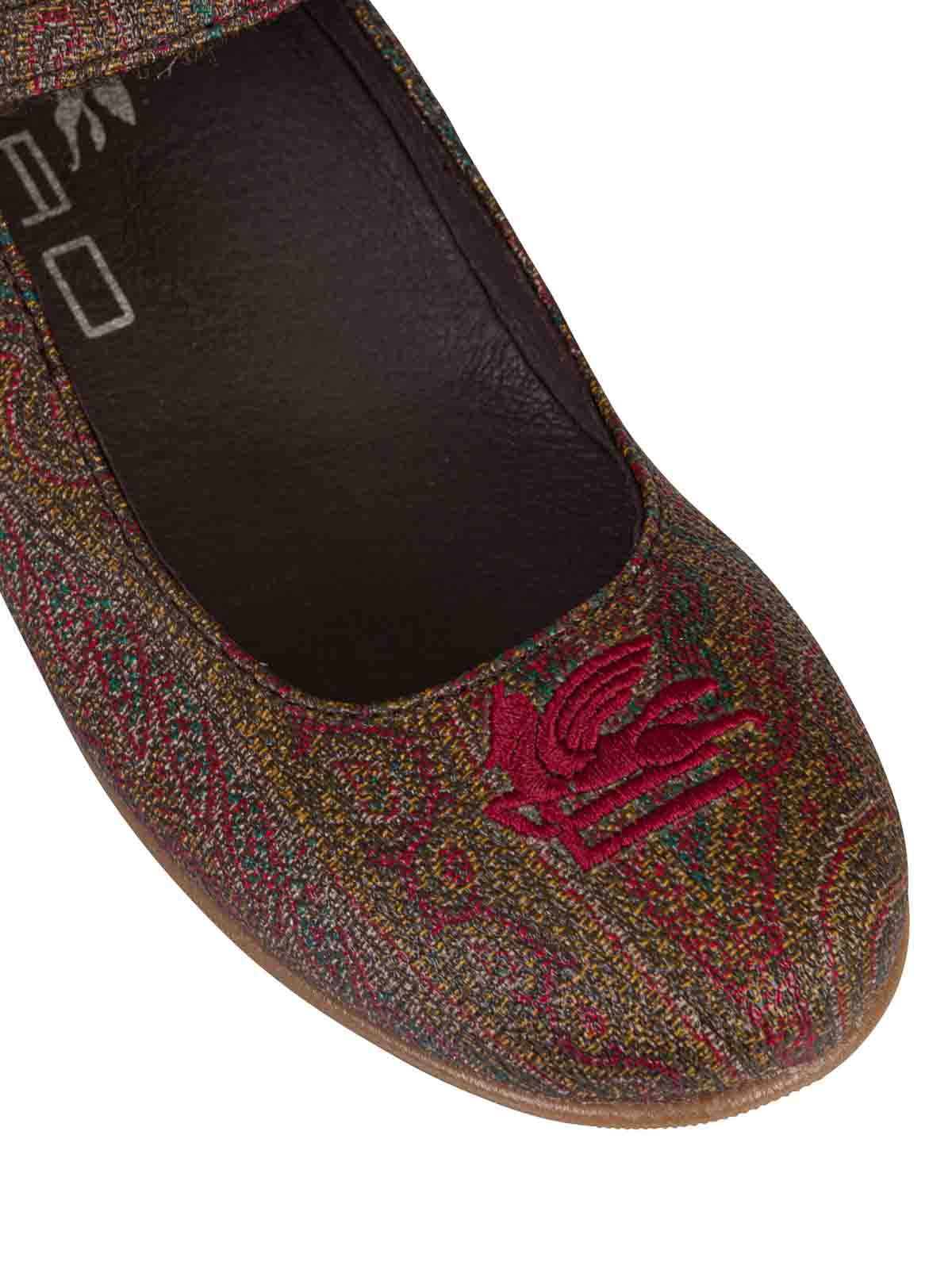 Ballerinas with strap GX0A26B0082999 (ETRO / フラットシューズ ) | ETRO (エトロ)(2)