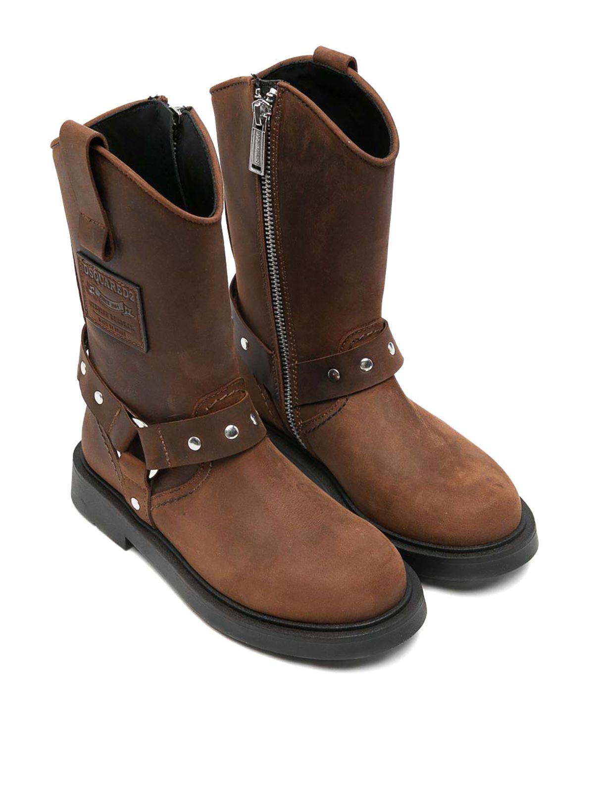 Boots With Logo 815072 (Dsquared2 / ブーツ ) | Dsquared2 (ディースクエアード)