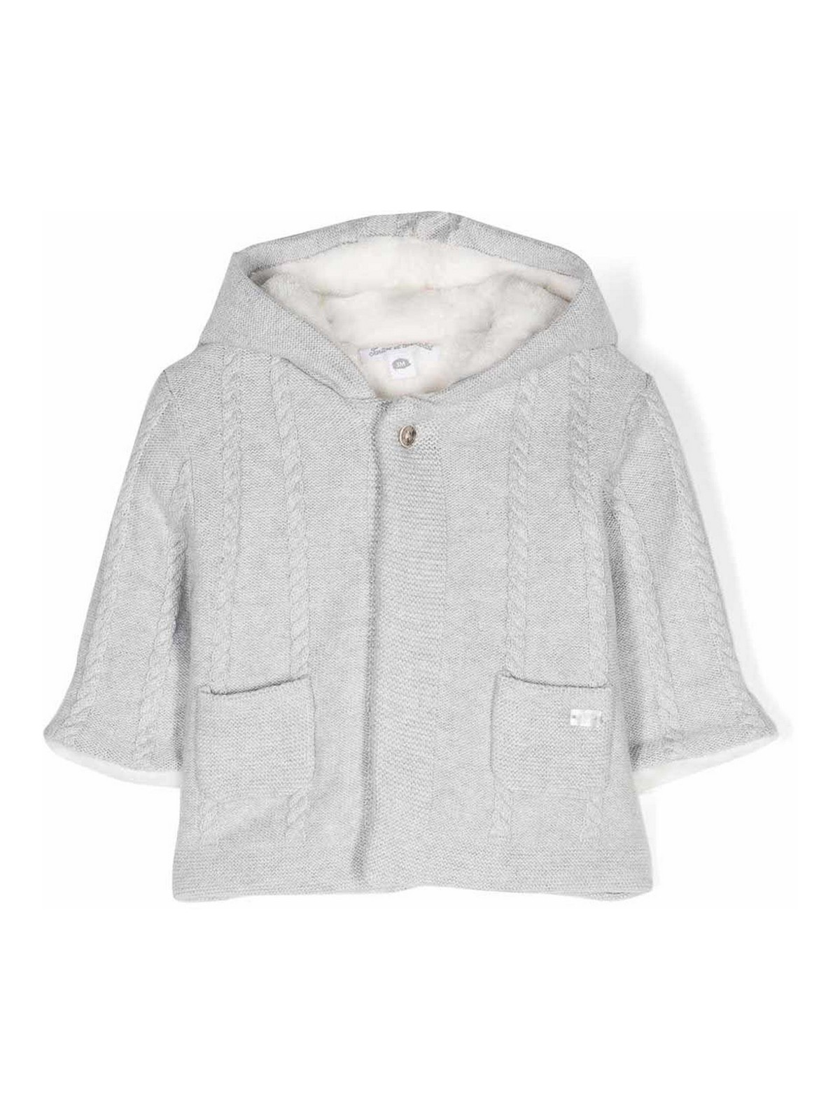 Knitted Coat TZ400002124H (Tartine et Chocolat / コート ) | Tartine et Chocolat (タルティーヌ エ ショコラ)