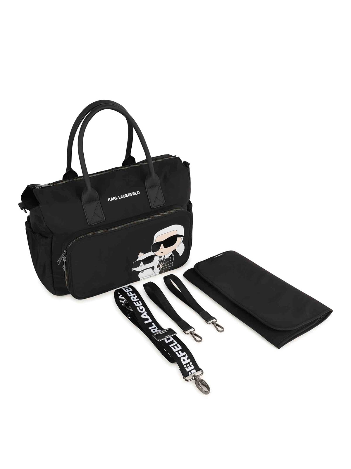 Changing Bag With Print Z3100109B (KARL LAGERFELD / ハンドバッグ・ショルダーバッグ ) | KARL LAGERFELD (カール・ラガーフェルド)(2)