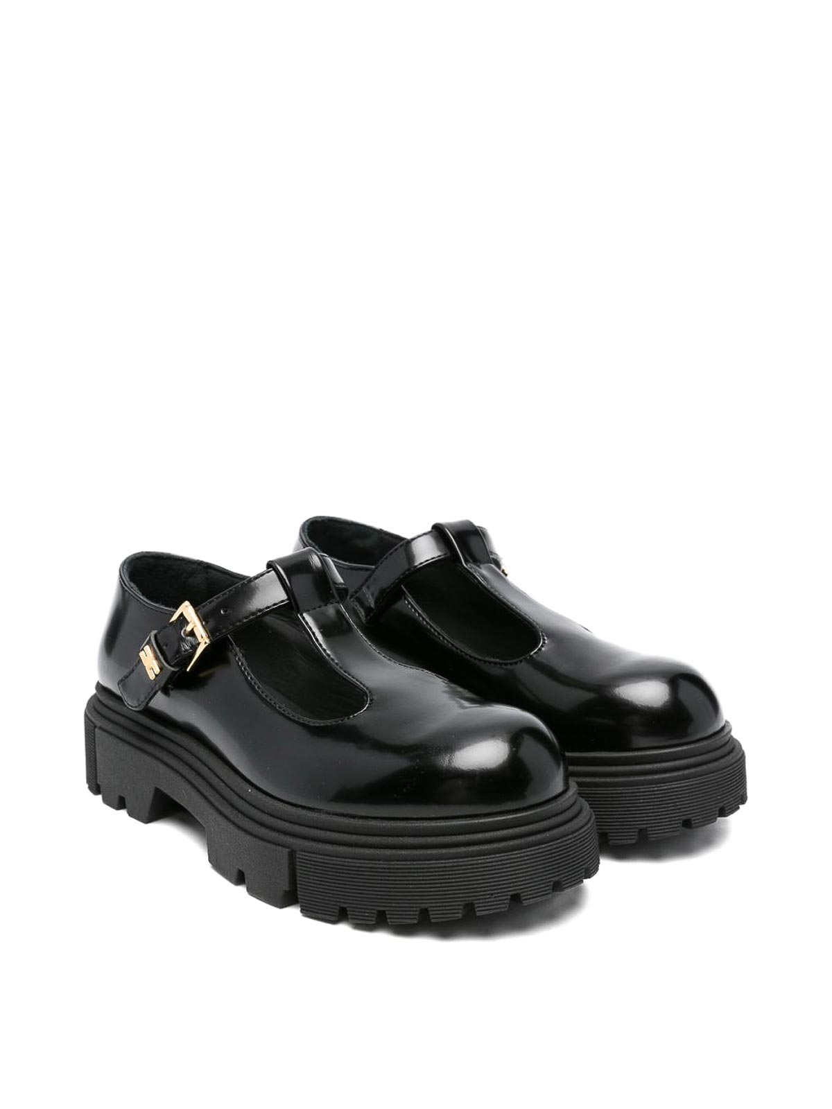 Moccasin With Logo F4A3E04101259930 (Elisabetta Franchi / ローファー ) | Elisabetta Franchi (エリザベッタ フランキ)