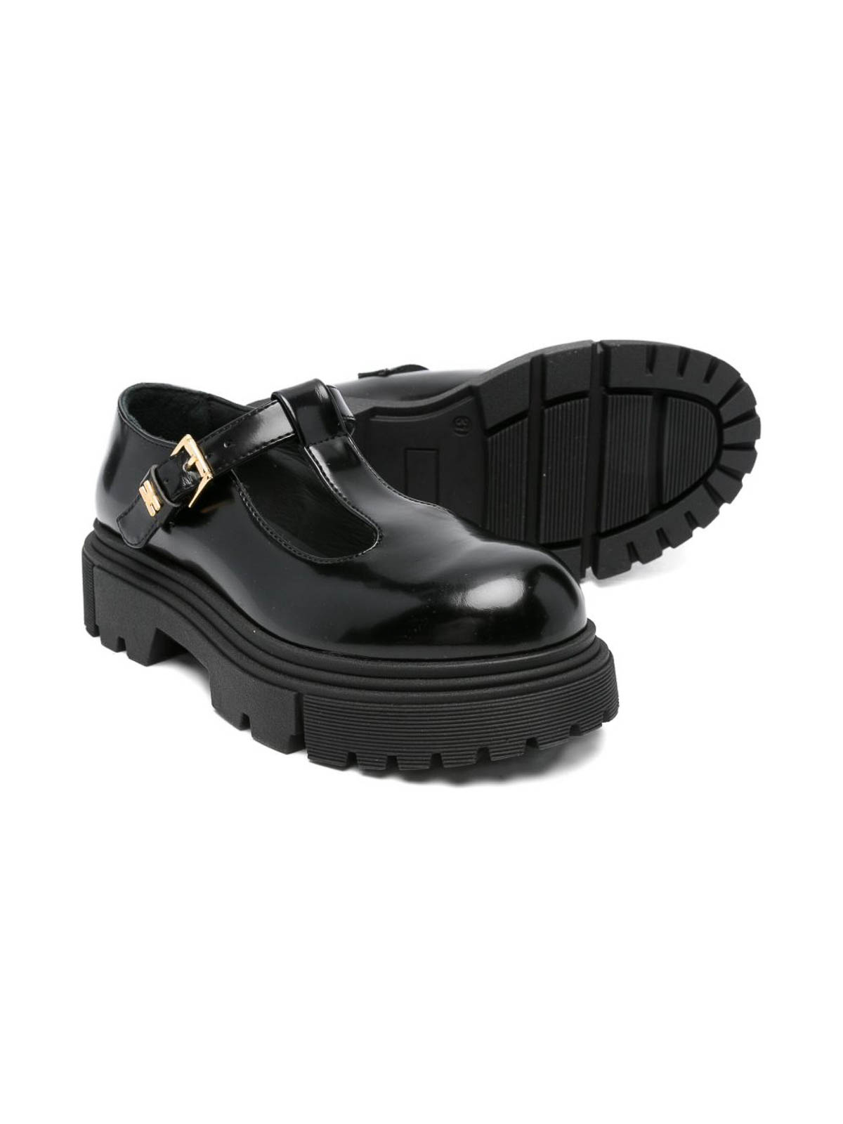 Moccasin With Logo F4A3E04101259930 (Elisabetta Franchi / ローファー ) | Elisabetta Franchi (エリザベッタ フランキ)(1)