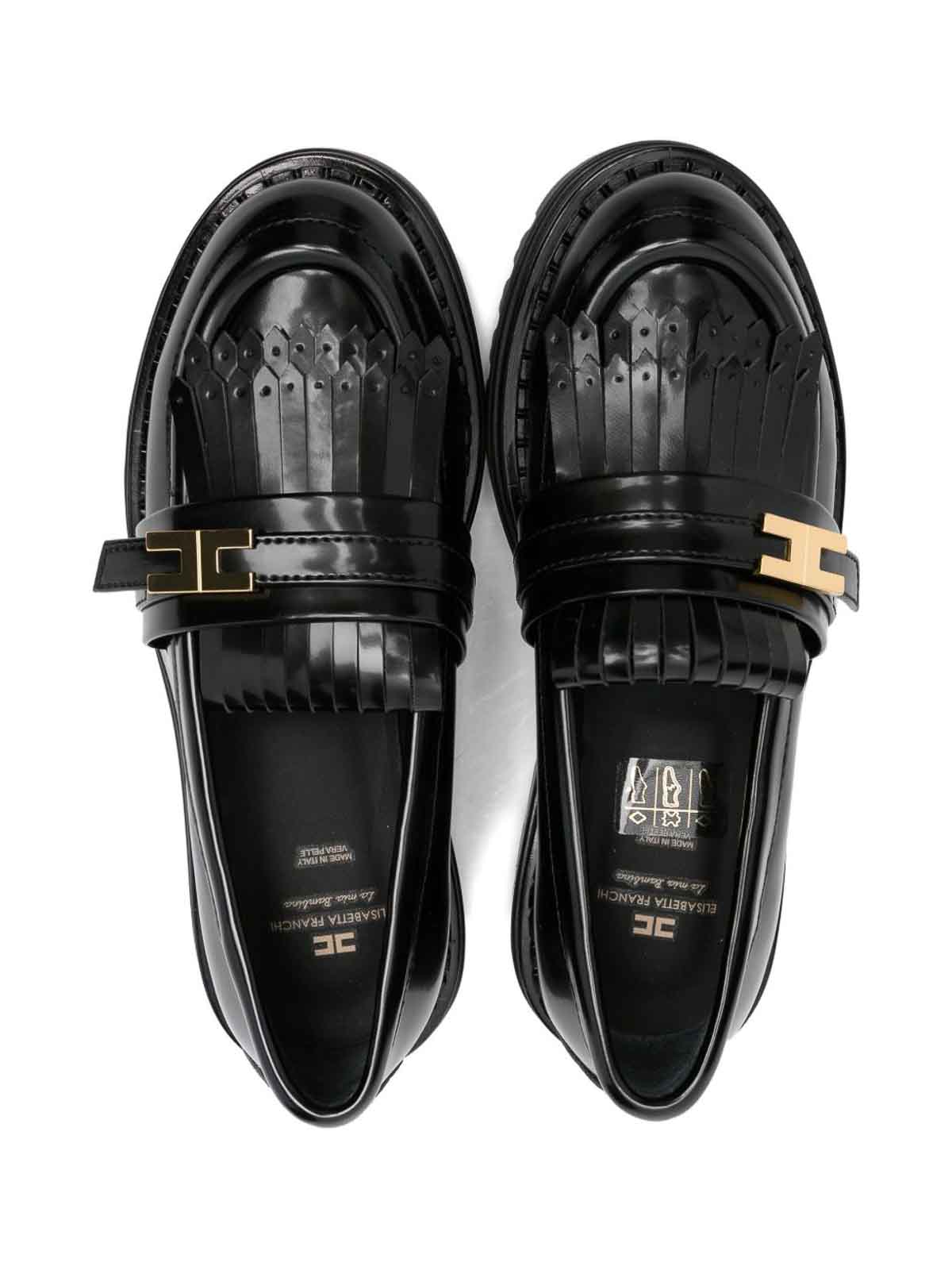 Moccasins With Logo F4A4E03981259930 (Elisabetta Franchi / ローファー ) | Elisabetta Franchi (エリザベッタ フランキ)(2)