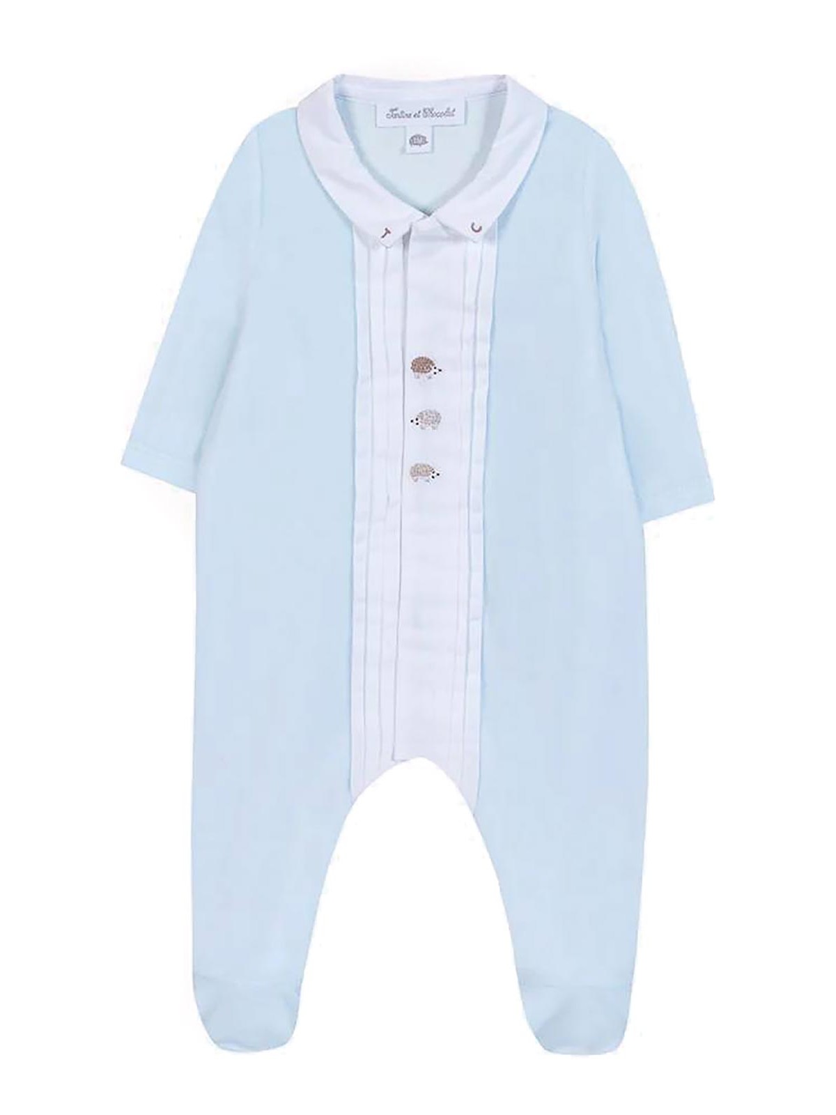 Onesie With Embroidery CB5407041 (Tartine et Chocolat / ワンピース・ドレス・オールインワン ) | Tartine et Chocolat (タルティーヌ エ ショコラ)