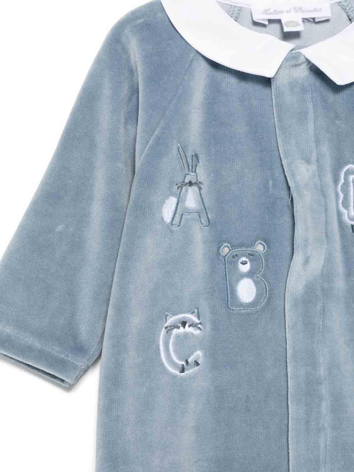 Onesie With Embroidery CB5412047 (Tartine et Chocolat / ワンピース・ドレス・オールインワン ) | Tartine et Chocolat (タルティーヌ エ ショコラ)(2)