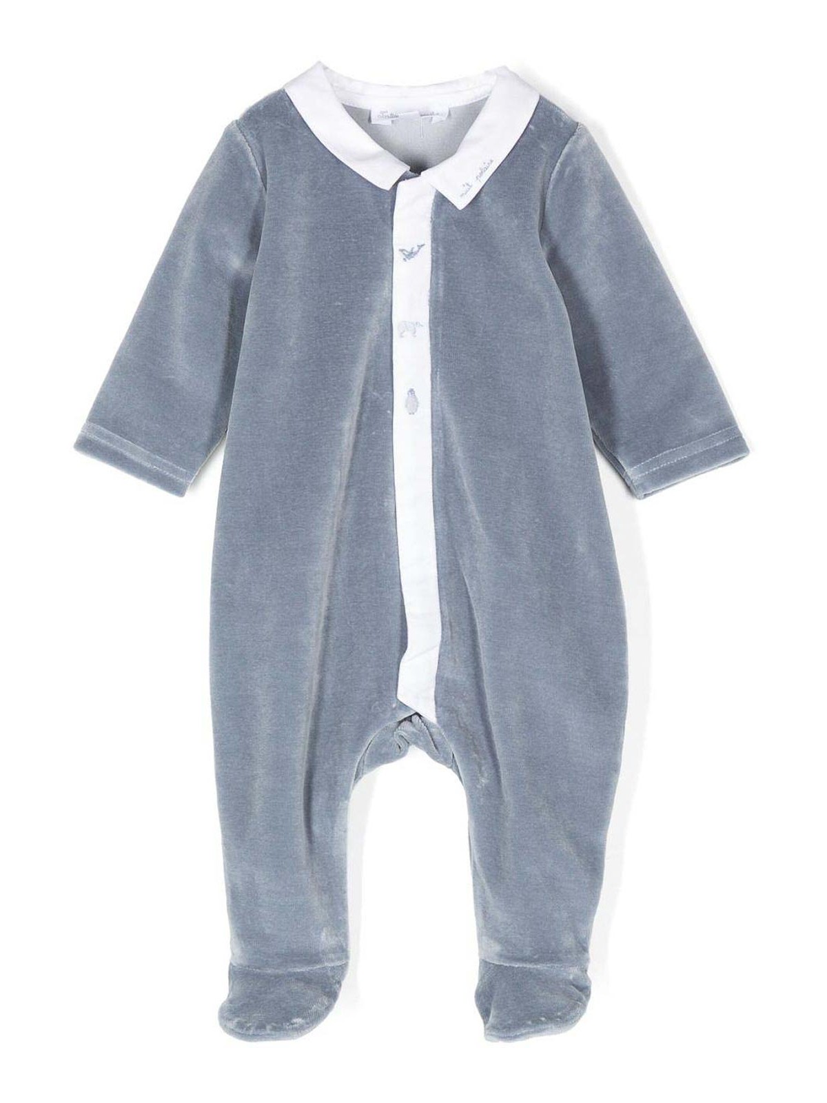 Cotton Blend Romper TZ541504724H (Tartine et Chocolat / ワンピース・ドレス・オールインワン ) | Tartine et Chocolat (タルティーヌ エ ショコラ)