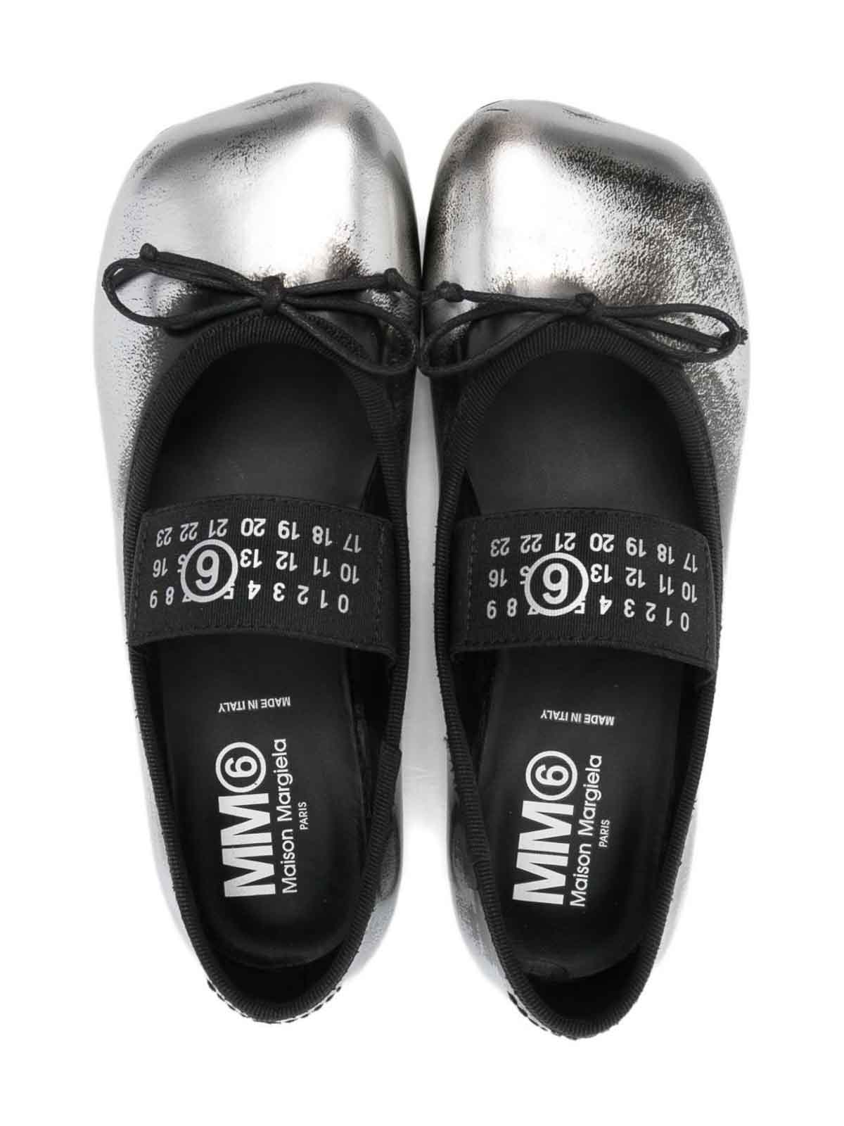 Ballet flats with logo 809731 (MM6 Maison Margiela / フラットシューズ ) | MM6 Maison Margiela (エムエムシックス)(2)