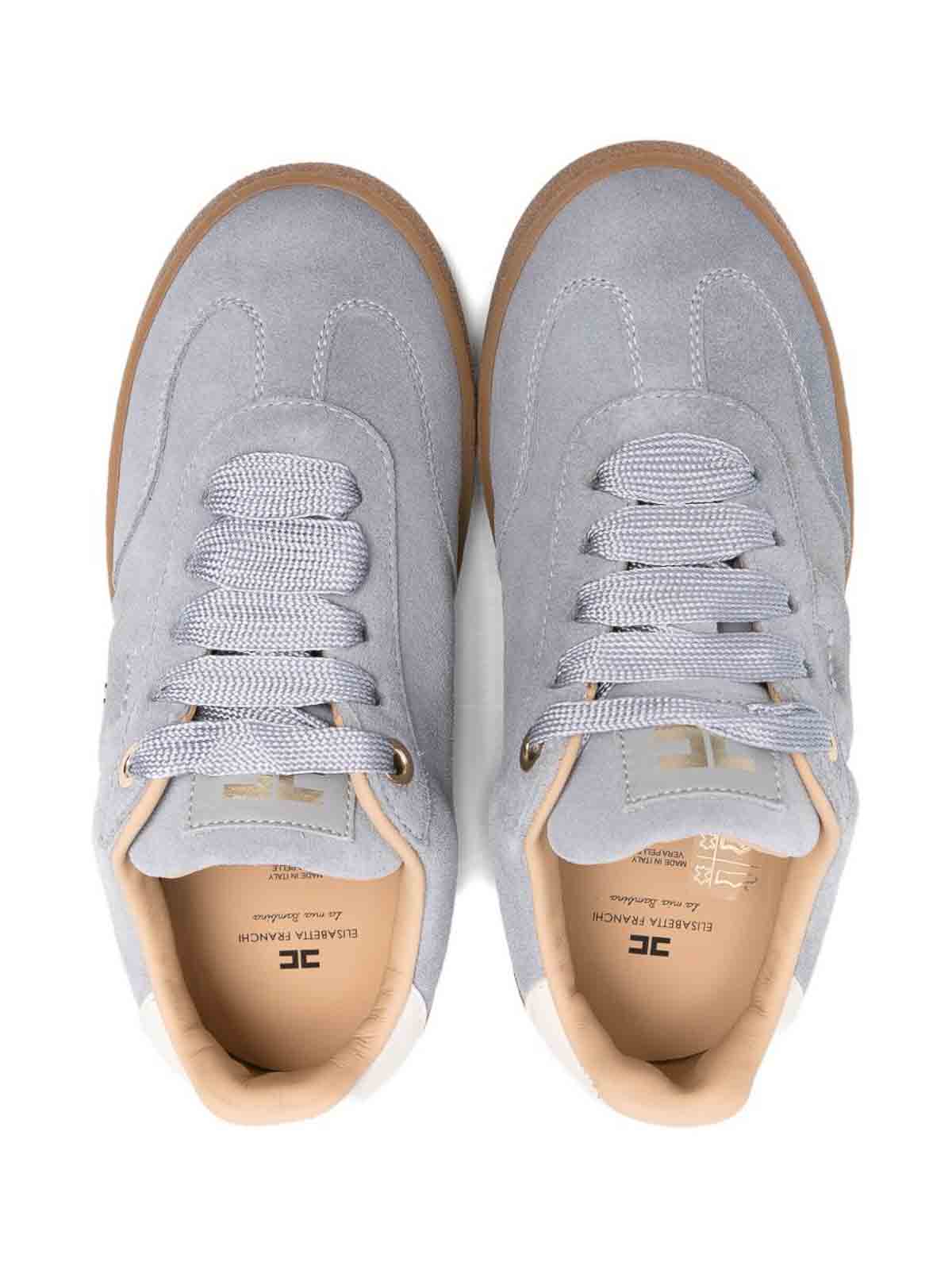 Suede Sneakers F4A9E03400071844 (Elisabetta Franchi / スニーカー ) | Elisabetta Franchi (エリザベッタ フランキ)(1)