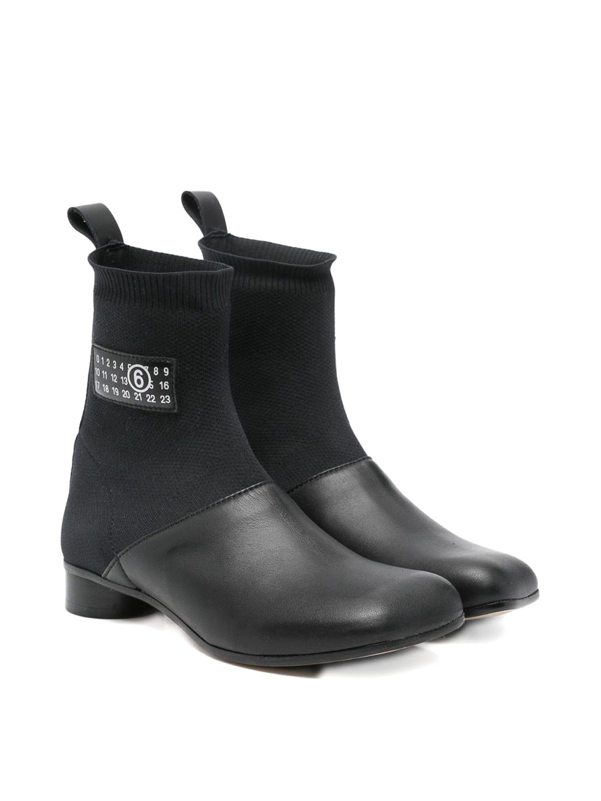 Leather Ankle Boots 809801 (MM6 Maison Margiela / ブーツ ) | MM6 Maison Margiela (エムエムシックス)
