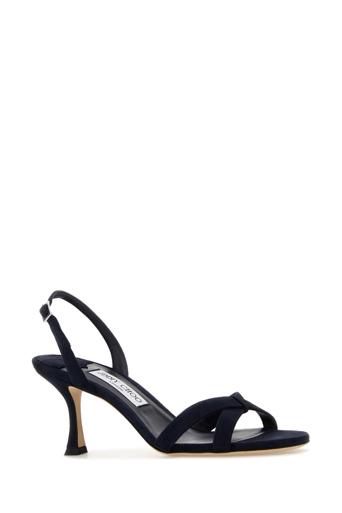 Midnight blue suede Elsy 70 sandals ELSY70SUEMARINE (JIMMY CHOO / サンダル ) | JIMMY CHOO (ジミー チュウ)(1)