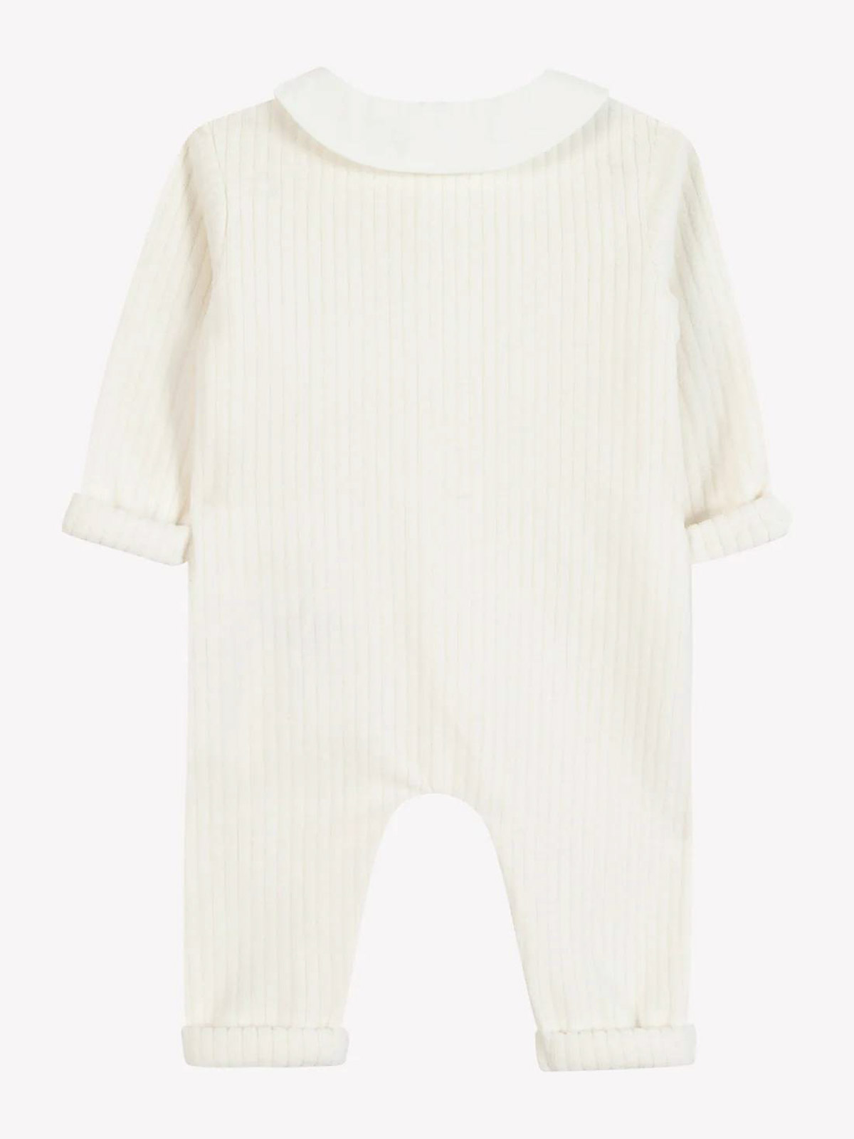 Onesie With Embroidery CB3205013NACRE (Tartine et Chocolat / ワンピース・ドレス・オールインワン ) | Tartine et Chocolat (タルティーヌ エ ショコラ)(1)