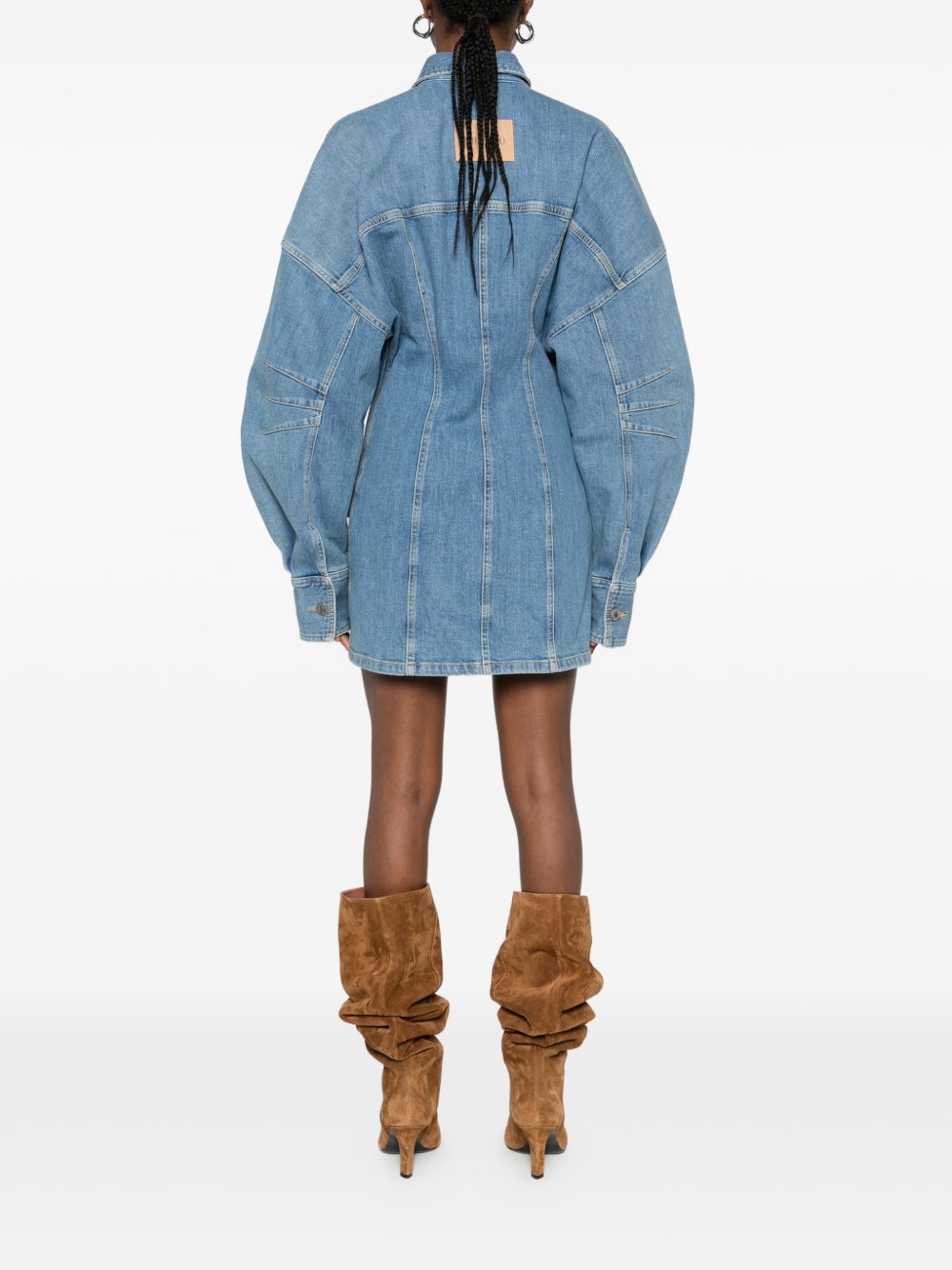 The Attico Dresses Blue 260WCA00482DDS001AA024 (THE ATTICO / ワンピース・ドレス・オールインワン ) | THE ATTICO (ジ・アティコ)(2)