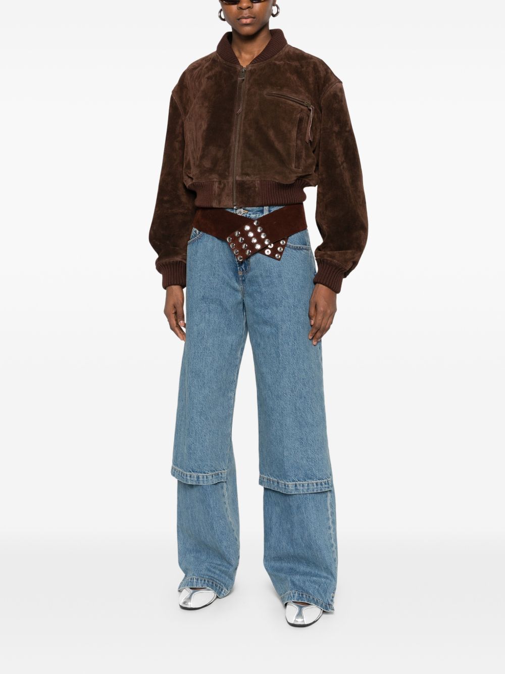 The Attico Jeans Blue 260WCP00294DDD116AA024 (THE ATTICO / ジーンズ ) | THE ATTICO (ジ・アティコ)(4)