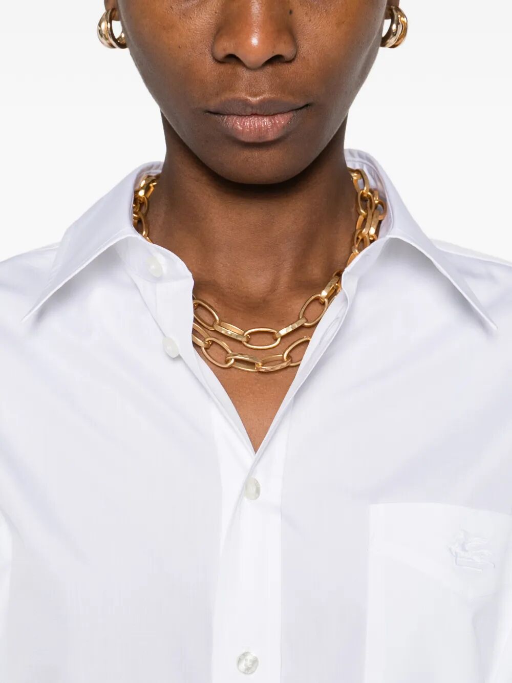 CHEST-POCKET COTTON SHIRT WRIA008299TU5J0W0800 (ETRO / シャツ・ブラウス ) | ETRO (エトロ)(4)