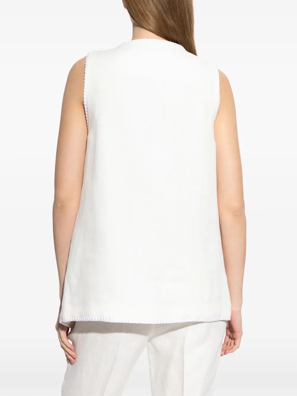 BUTTON-DOWN WAISTCOAT WITH TRIMS WRDA001499TU3F4W0001 (ETRO / ベスト ) | ETRO (エトロ)(4)