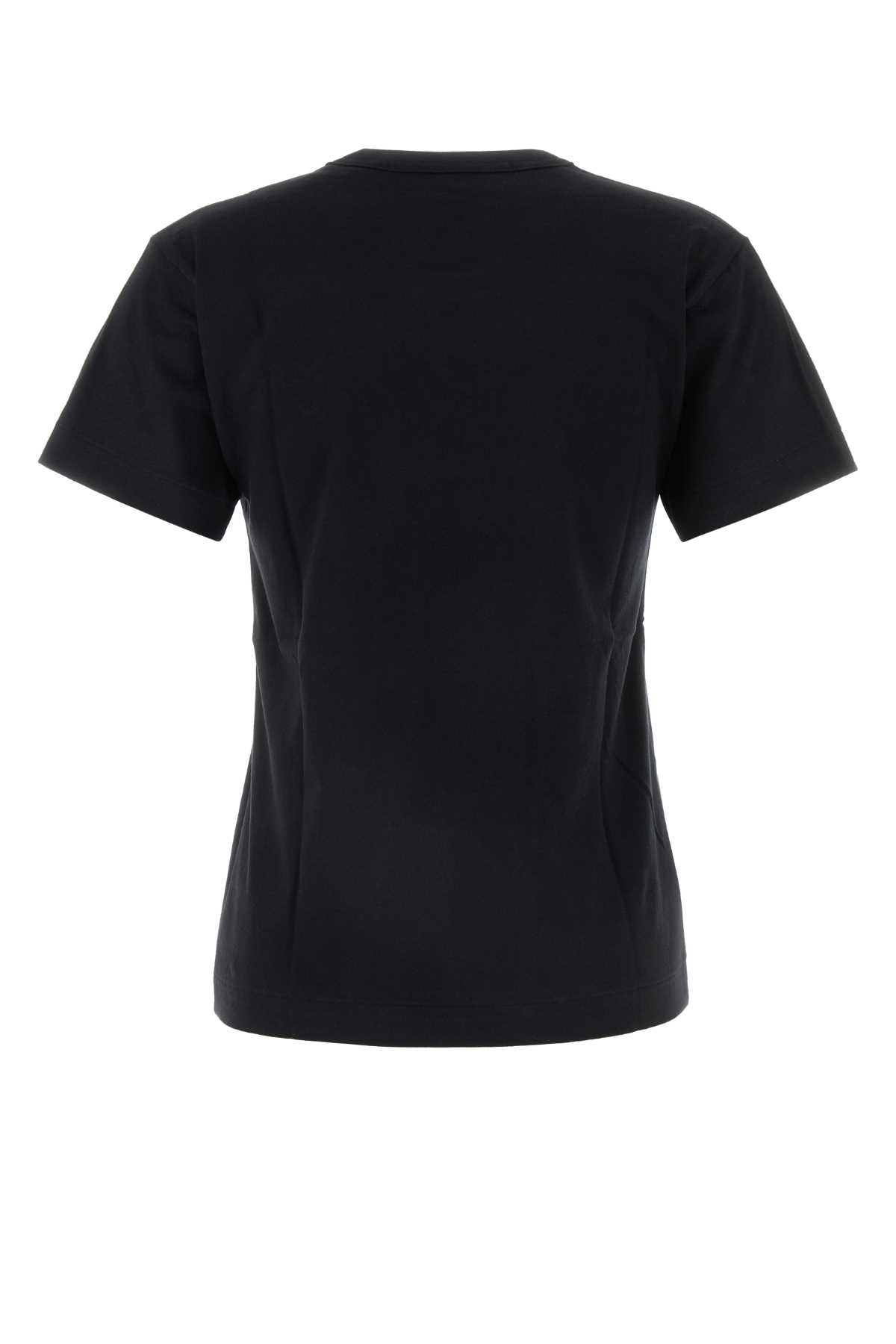 Black cotton t-shirt AXT108051BLACK (PLAY Comme Des Garçons / Tシャツ・カットソー ) | PLAY Comme Des Garçons (プレイ コムデギャルソン)(1)