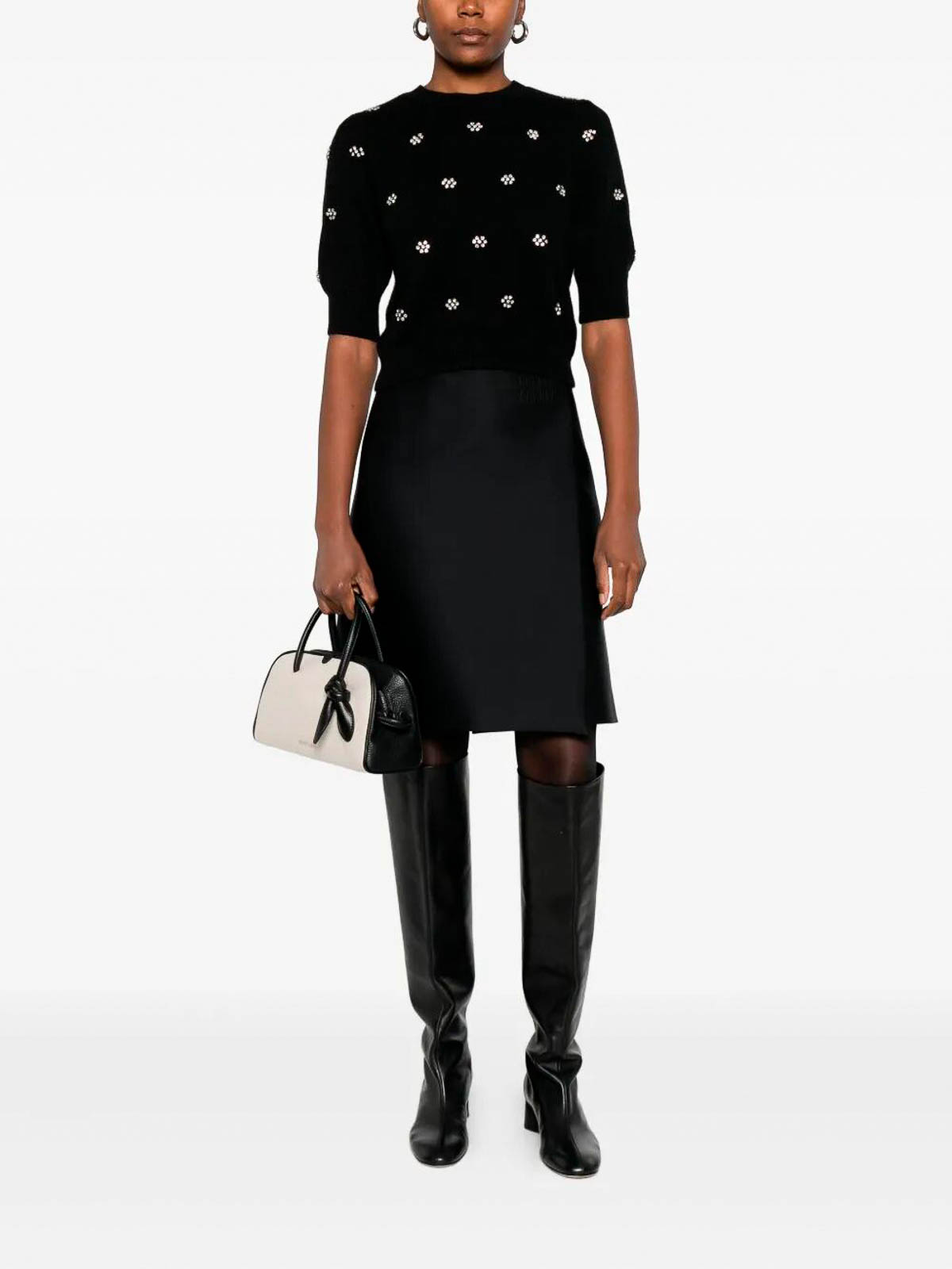 Embroidered M/C Shirt 252TT318100006 (TWINSET / ニット・セーター・カーディガン ) | TWINSET (ツインセット)(1)