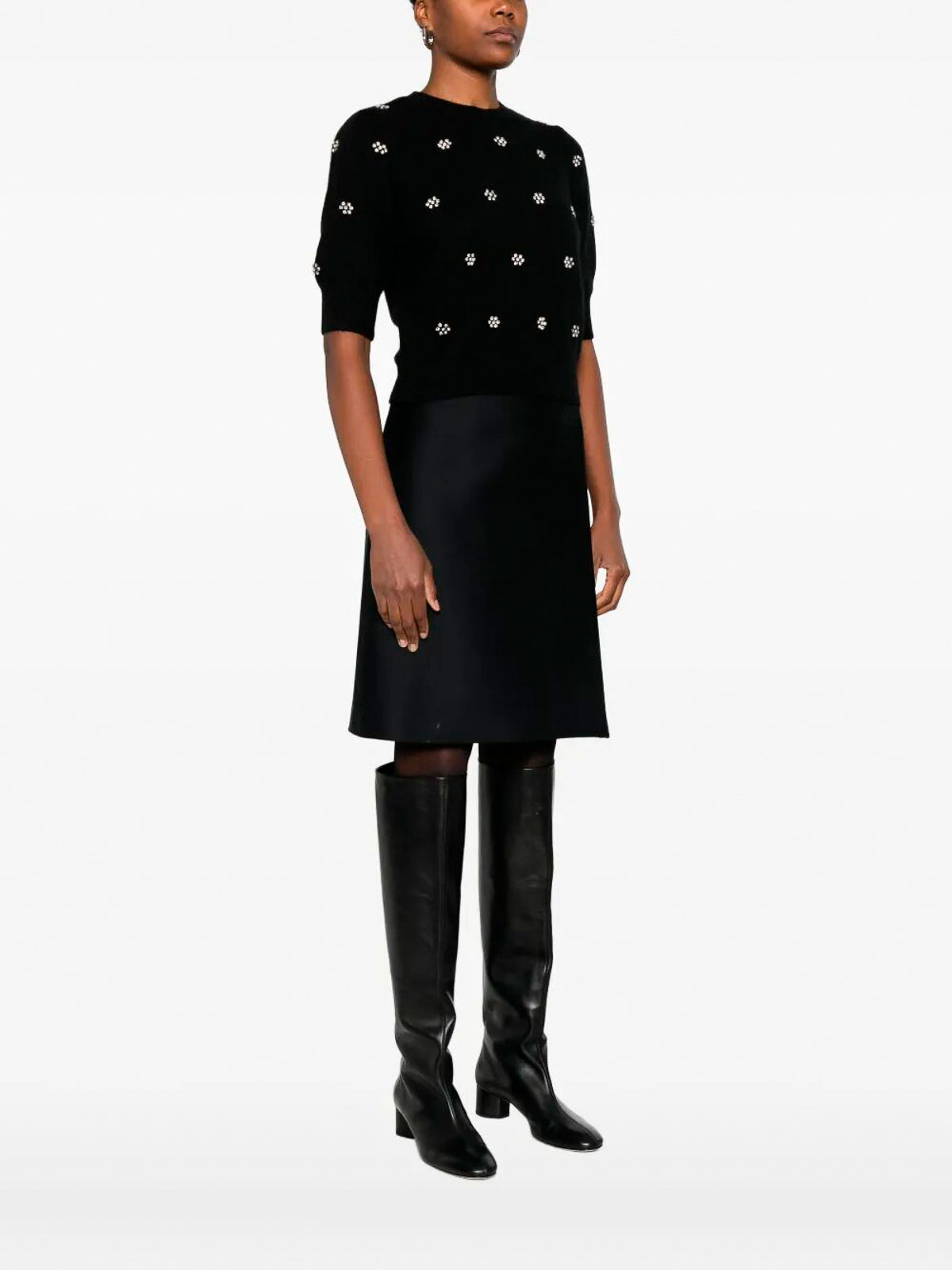 Embroidered M/C Shirt 252TT318100006 (TWINSET / ニット・セーター・カーディガン ) | TWINSET (ツインセット)(2)