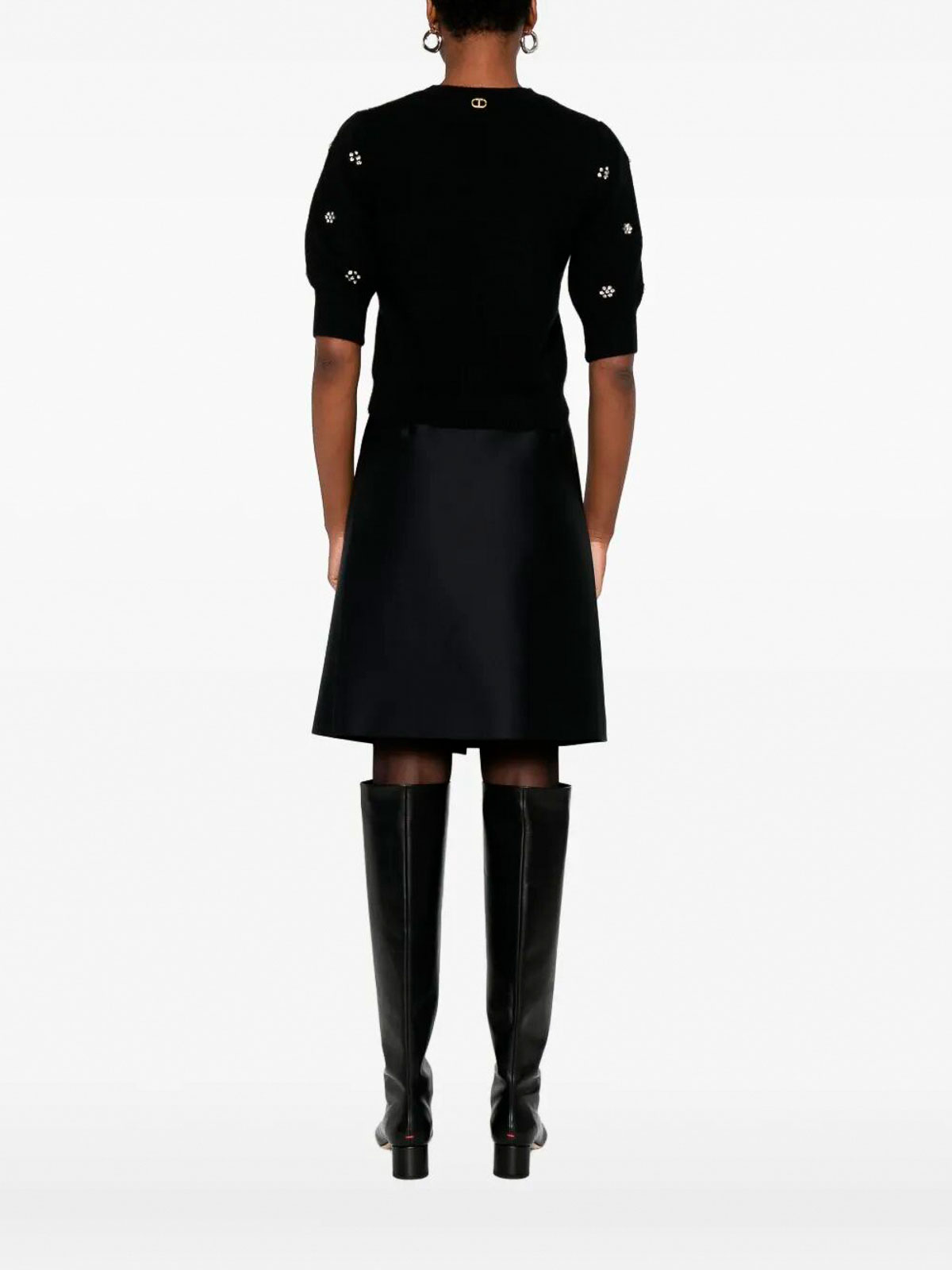 Embroidered M/C Shirt 252TT318100006 (TWINSET / ニット・セーター・カーディガン ) | TWINSET (ツインセット)(3)