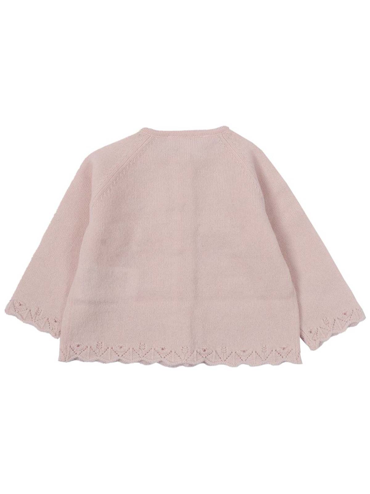 Cardigan With Embroidery CB1800031 (Tartine et Chocolat / ニット・セーター・カーディガン ) | Tartine et Chocolat (タルティーヌ エ ショコラ)(1)