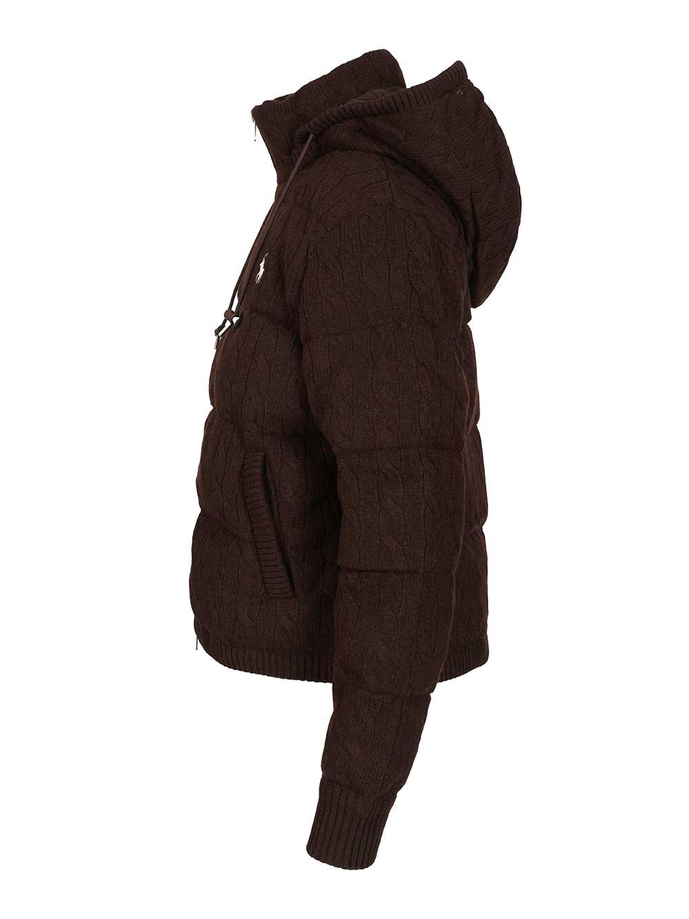 CABLE-KNIT WOOL-CASHMERE QUILTED JACKET 211A92614004 (Polo Ralph Lauren / ダウンジャケット・コート ) | Polo Ralph Lauren (ポロ ラルフ ローレン)(2)