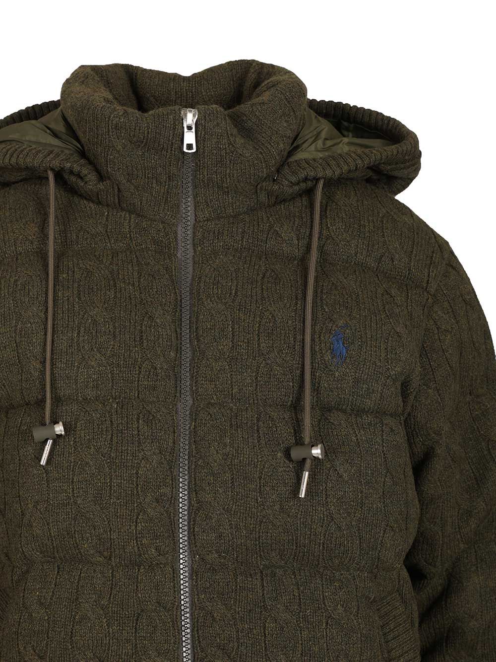 CABLE-KNIT WOOL-CASHMERE QUILTED JACKET 211A92614003 (Polo Ralph Lauren / ダウンジャケット・コート ) | Polo Ralph Lauren (ポロ ラルフ ローレン)(3)