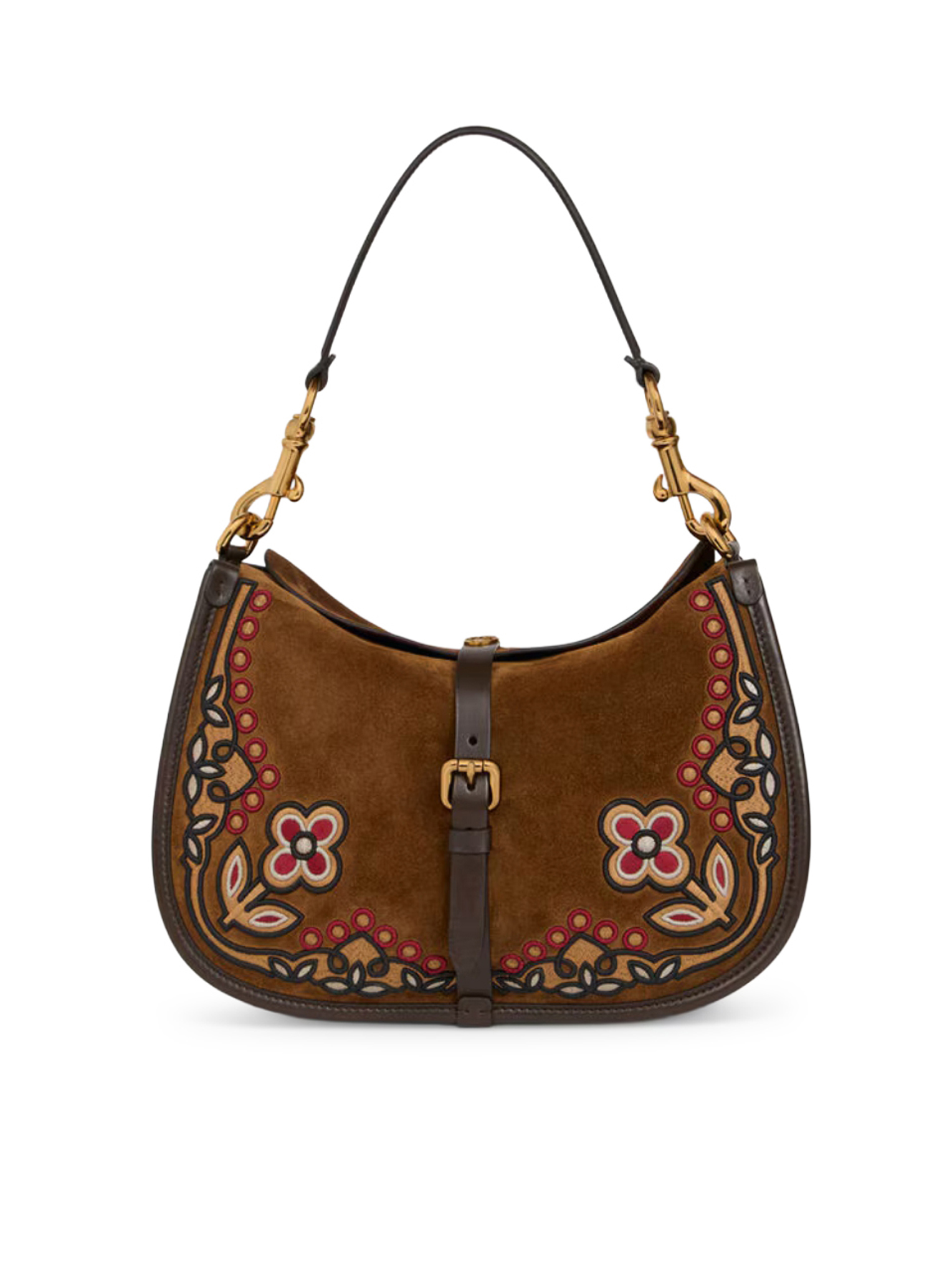 MEDIUM PONY BAG IN SUEDE WITH EMBROIDERY WP1C0019AR445M0453M0453 (ETRO / ハンドバッグ・ショルダーバッグ ) | ETRO (エトロ)