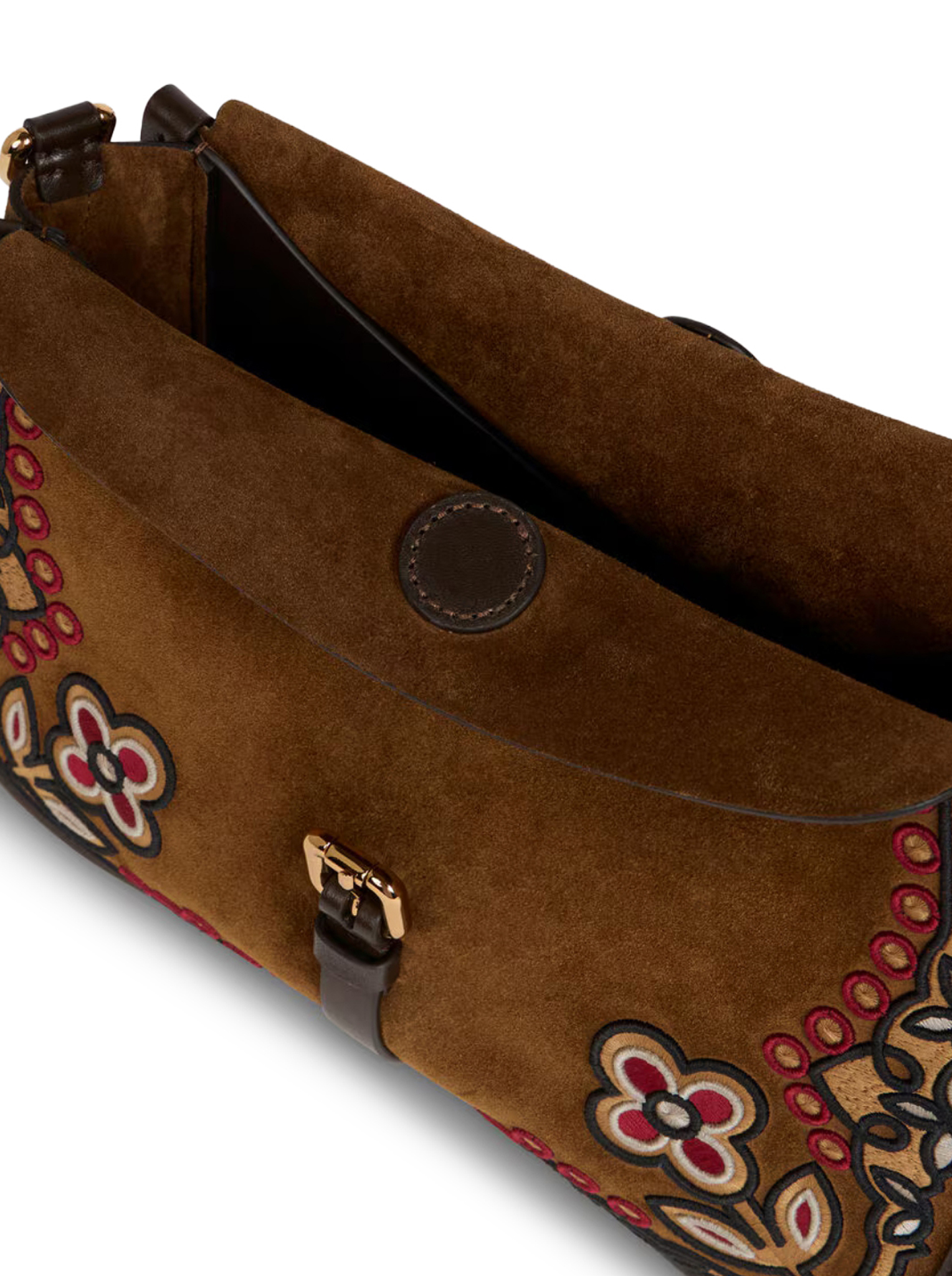 MEDIUM PONY BAG IN SUEDE WITH EMBROIDERY WP1C0019AR445M0453M0453 (ETRO / ハンドバッグ・ショルダーバッグ ) | ETRO (エトロ)(4)