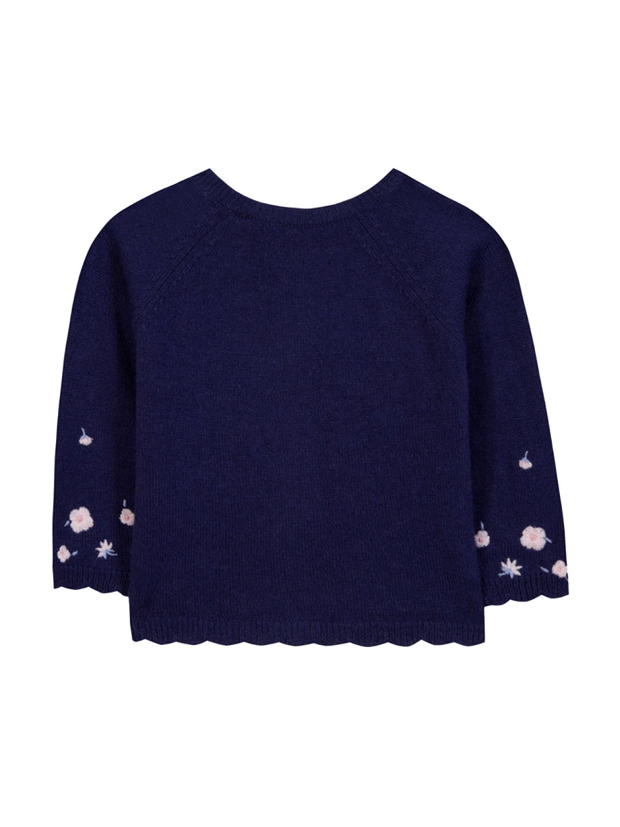 CARDIGAN "FLOWERS" CB18131B48 (Tartine et Chocolat / ニット・セーター・カーディガン ) | Tartine et Chocolat (タルティーヌ エ ショコラ)(1)