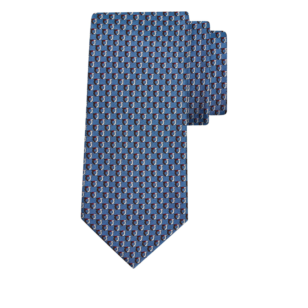 Tie Ferragamo 3513540789245AZZUR (FERRAGAMO / ネクタイ ) | FERRAGAMO (フェラガモ)