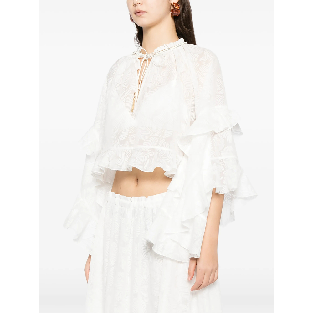 Shirt Zimmermann 6883TRS263IVORY (ZIMMERMANN / シャツ・ブラウス ) | ZIMMERMANN (ジマーマン)(3)
