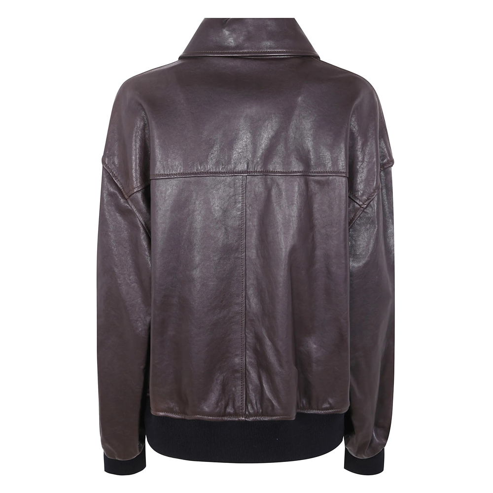 Leather Outerwear Khaite 6166729L729950 (KHAITE / レザー&ファージャケット・コート ) | KHAITE (ケイト)(2)