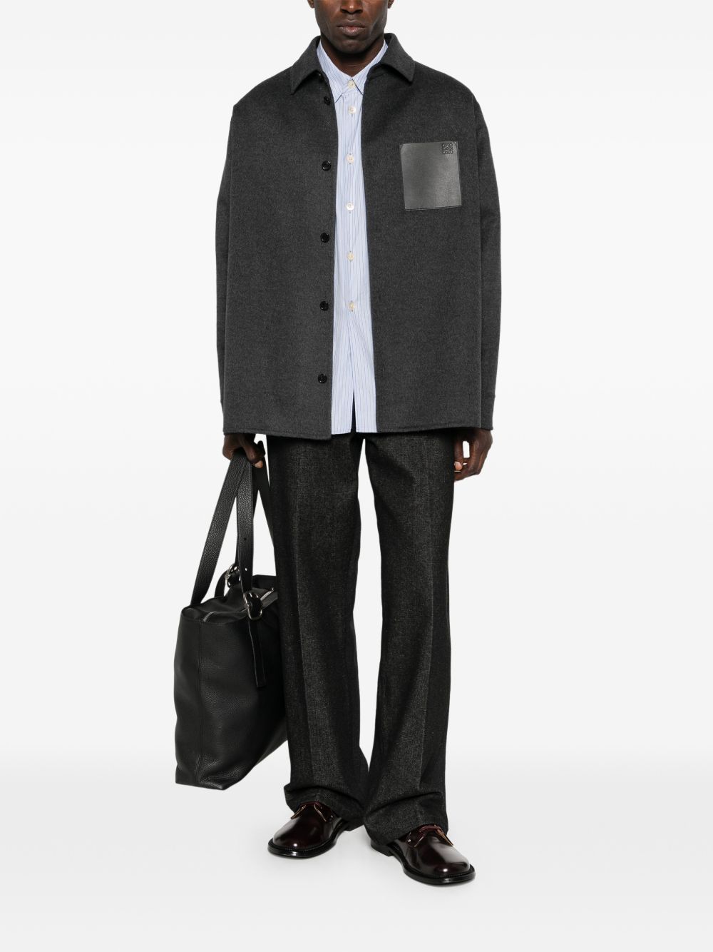 Loewe Jackets Grey H526Y05WG23047 (LOEWE / カジュアルジャケット ) | LOEWE (ロエベ)(3)